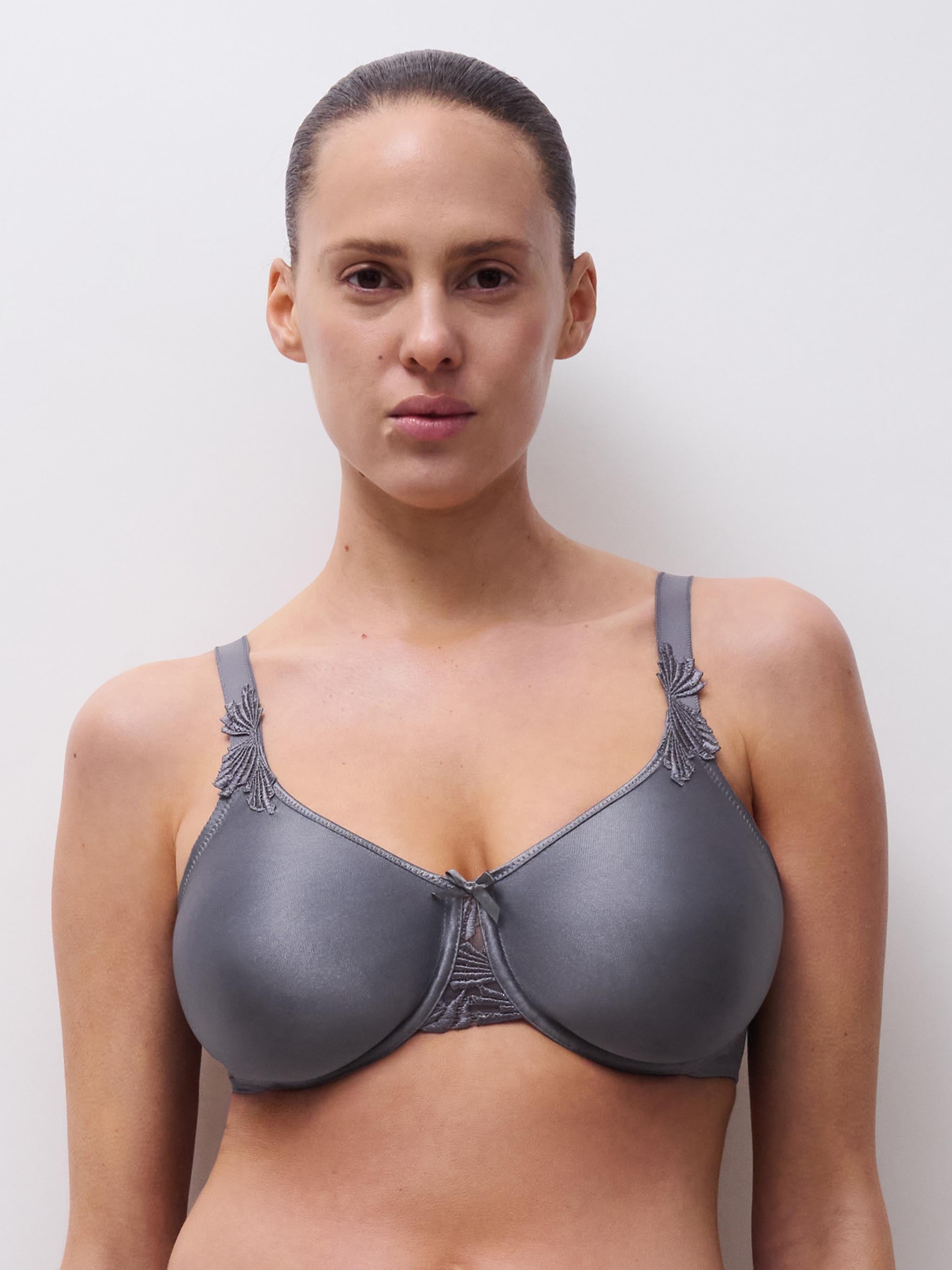 Soutien-gorge moulé emboîtant - Gris ardoise