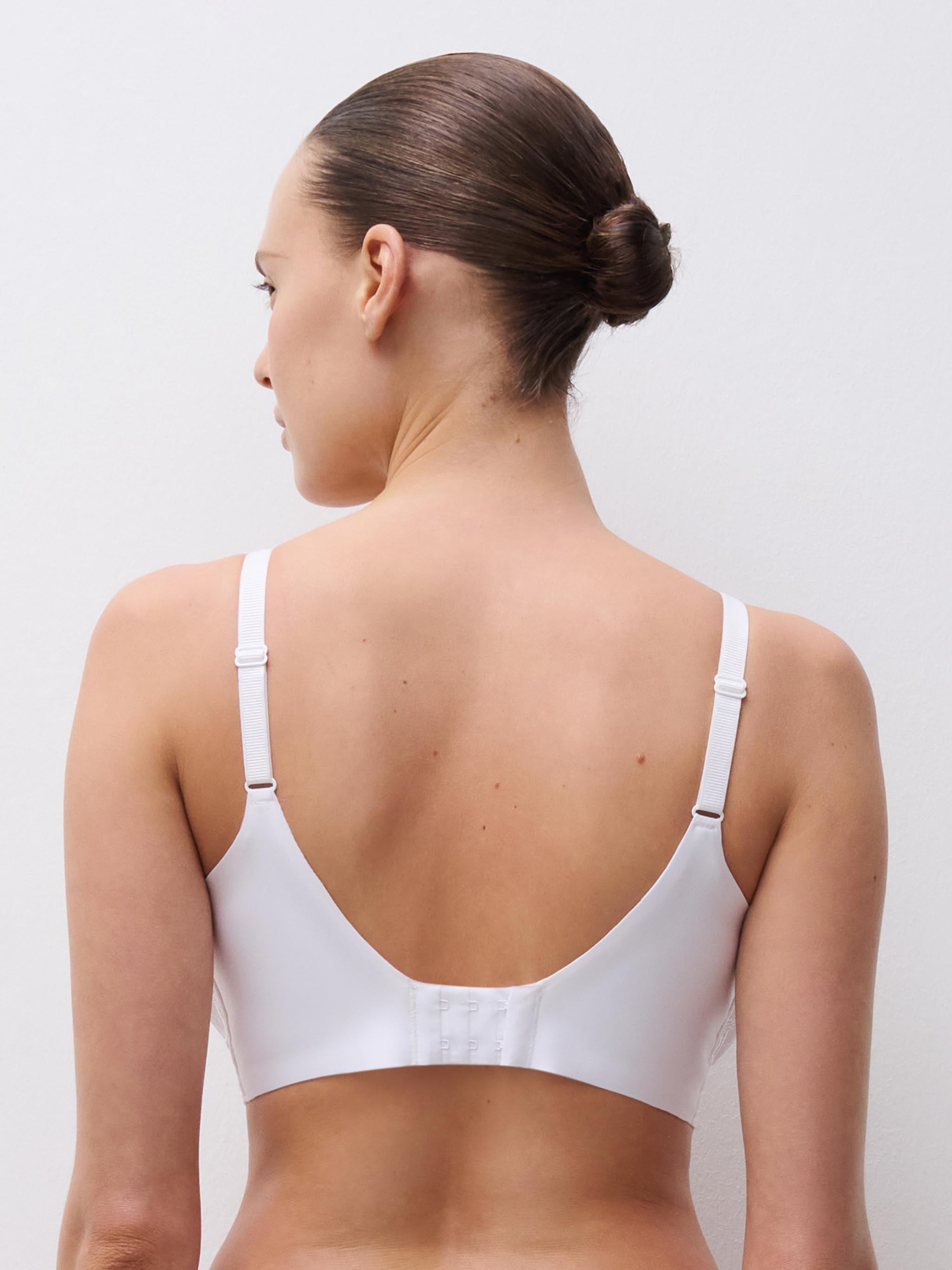 Soutien-gorge sans armature maintien - Blanc
