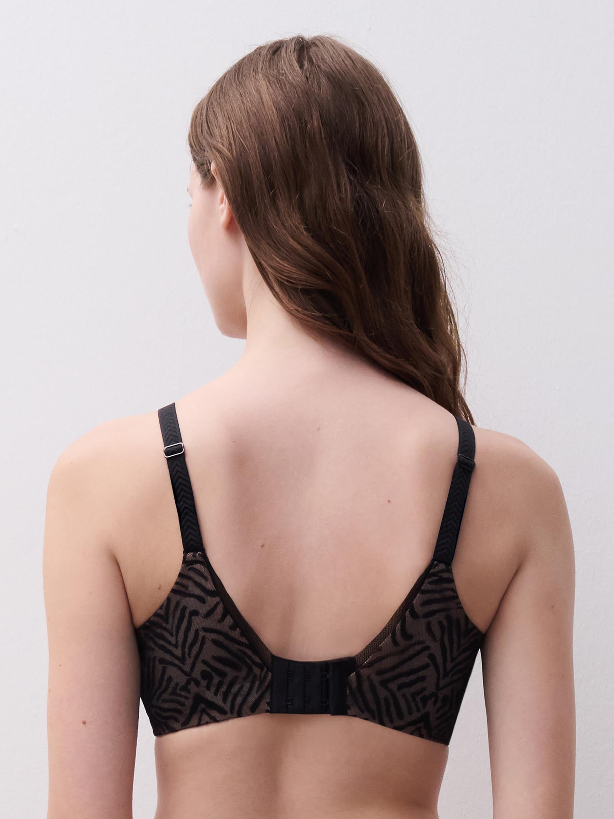 Soutien-gorge moulé emboîtant - Noir