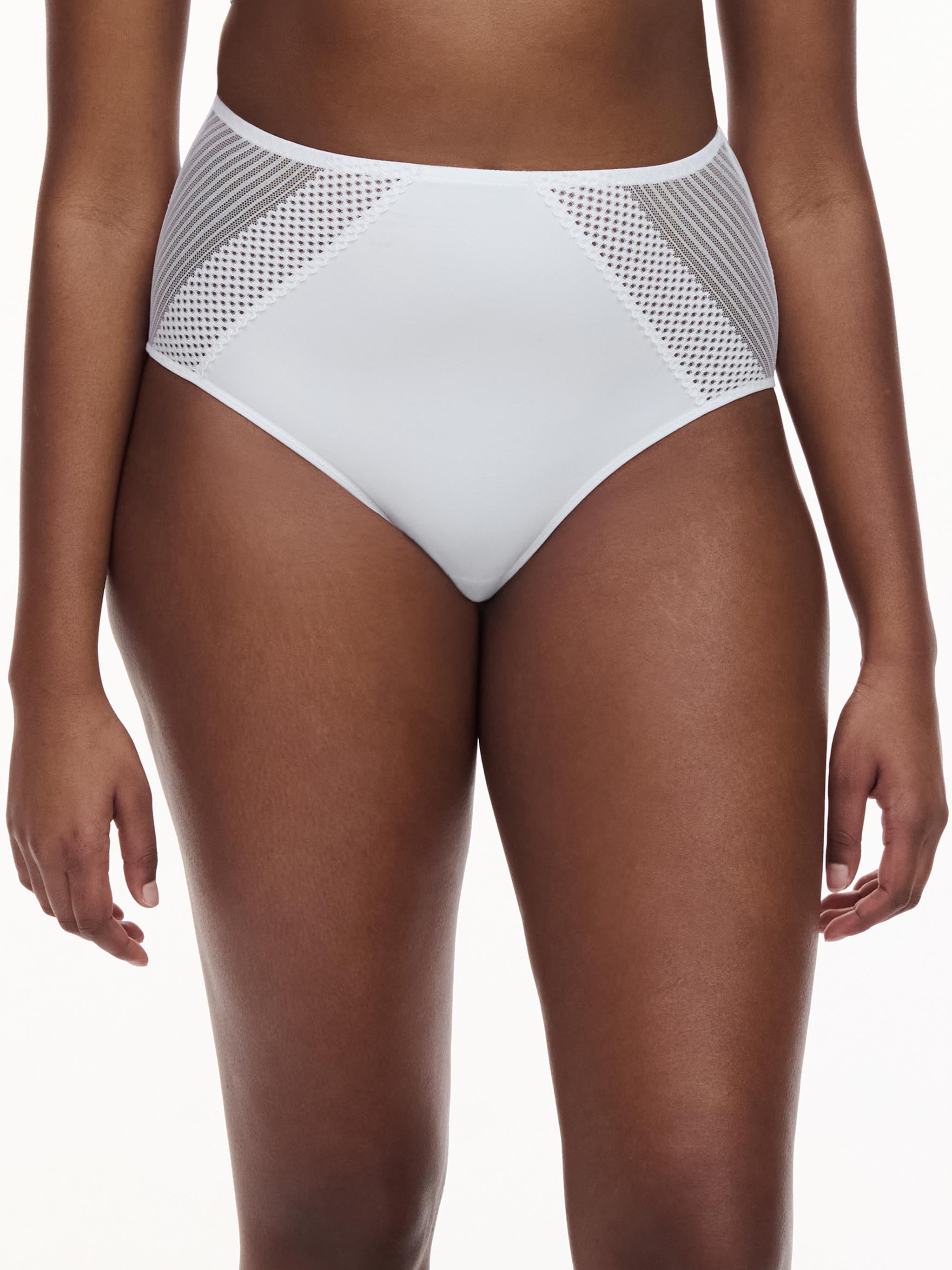 Culotte taille haute - Blanc