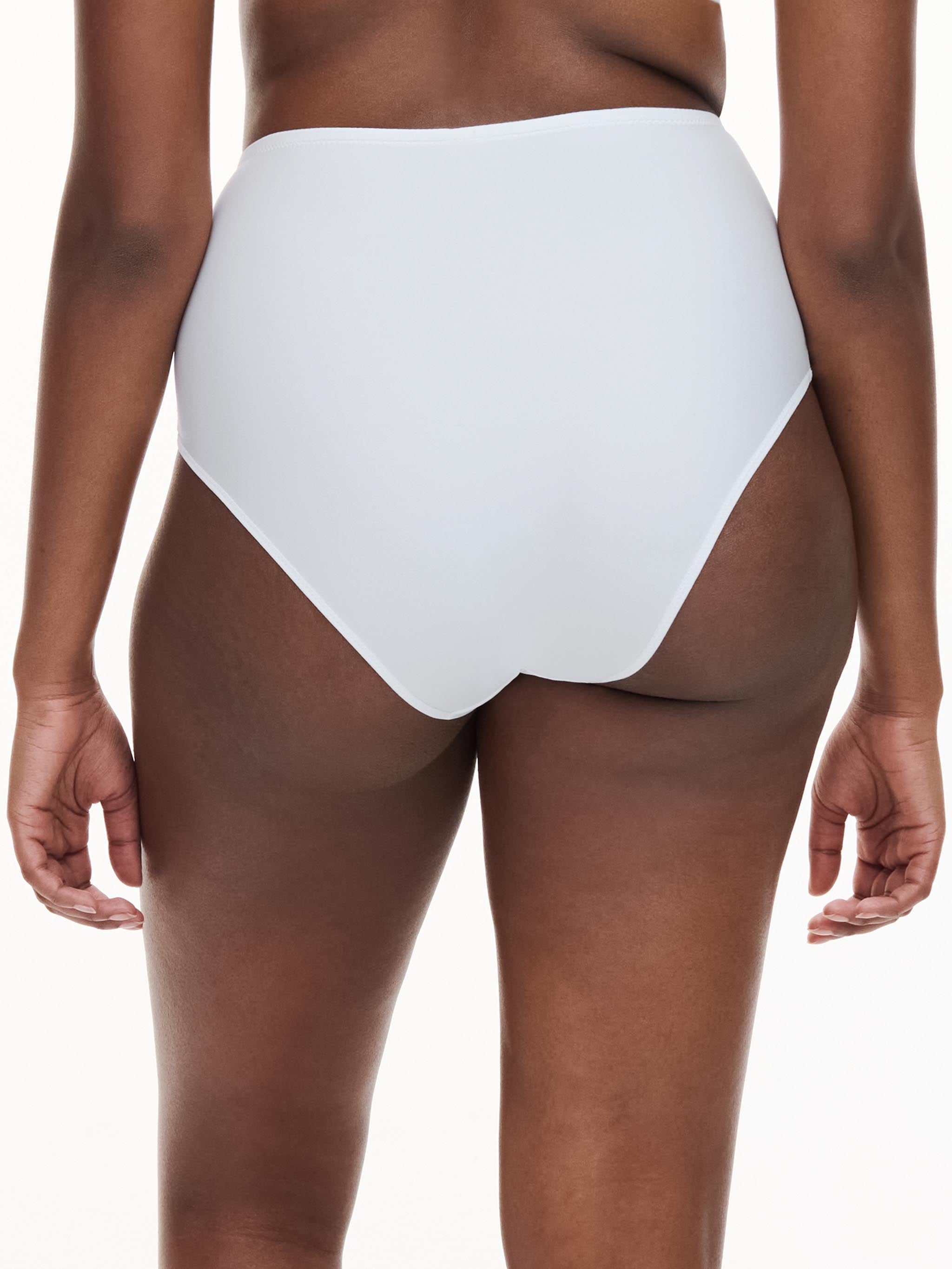 Culotte taille haute - Blanc