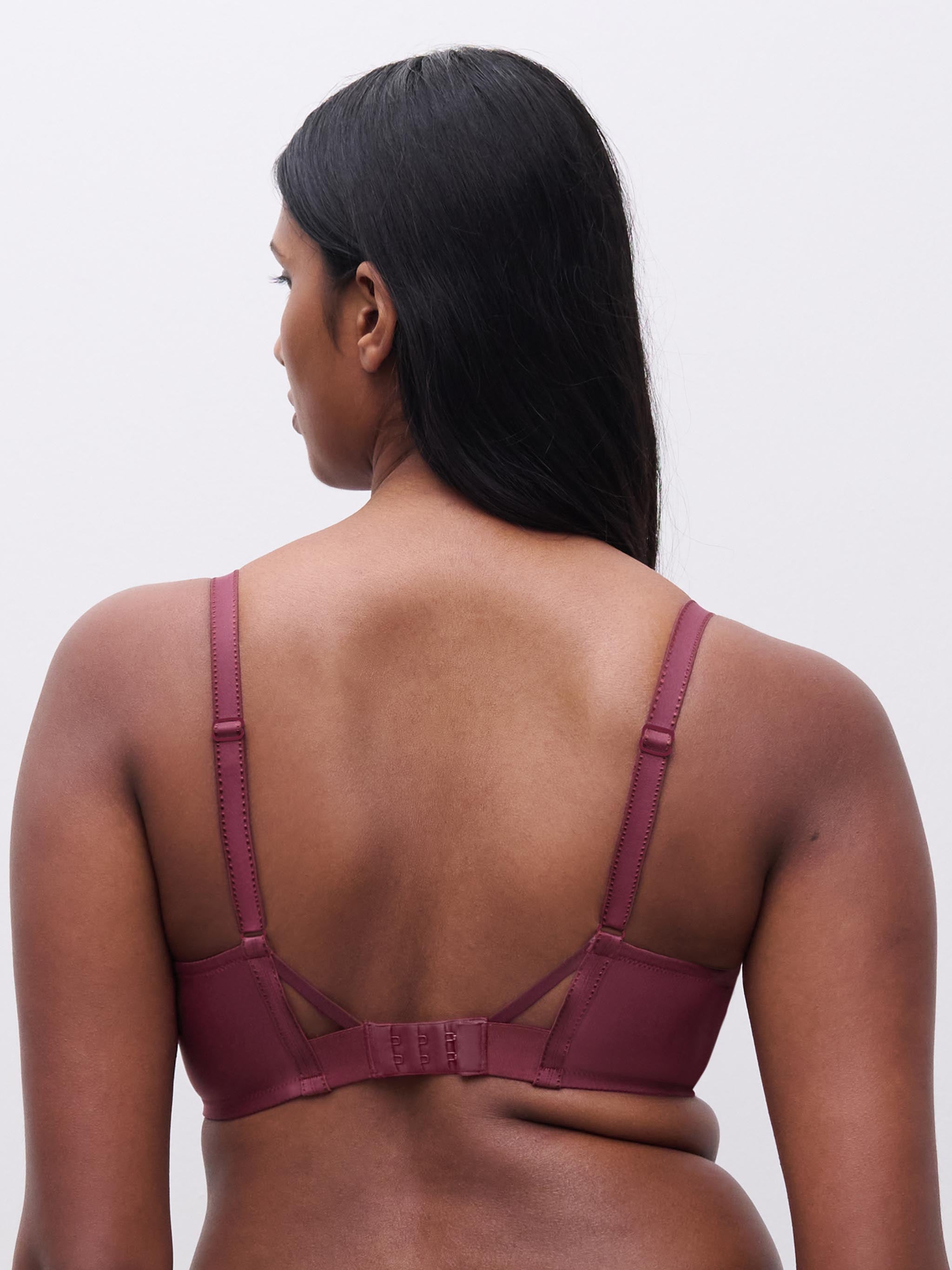 Soutien-gorge coques plongeant - Sienne