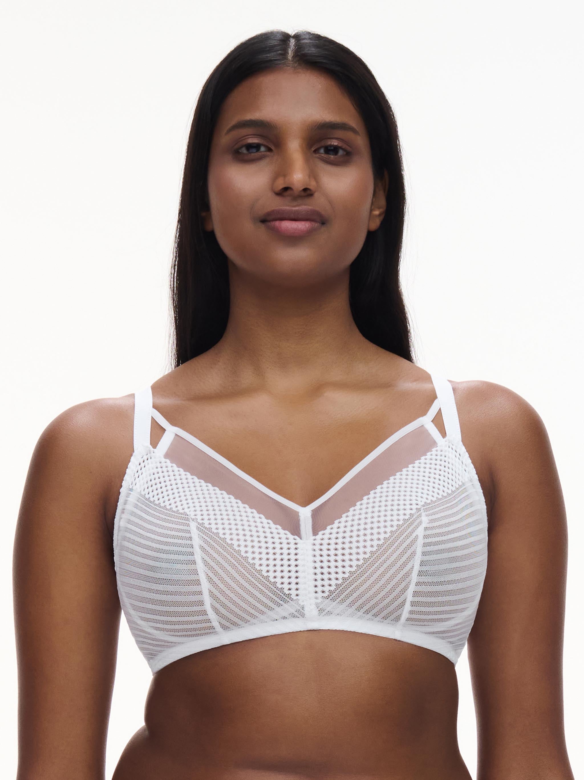 Soutien-gorge sans armature maintien - Blanc