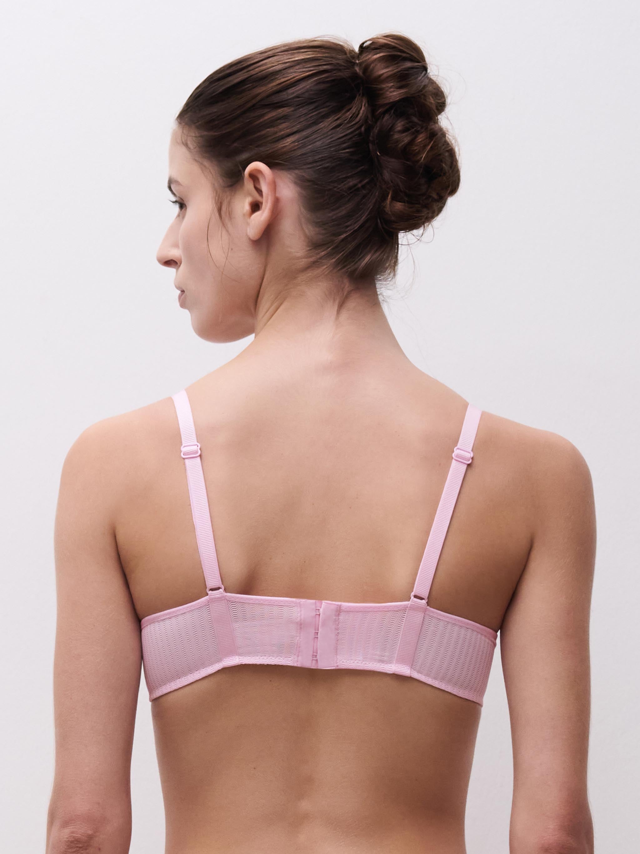 Soutien-gorge coques push-up - Rose Bonbon