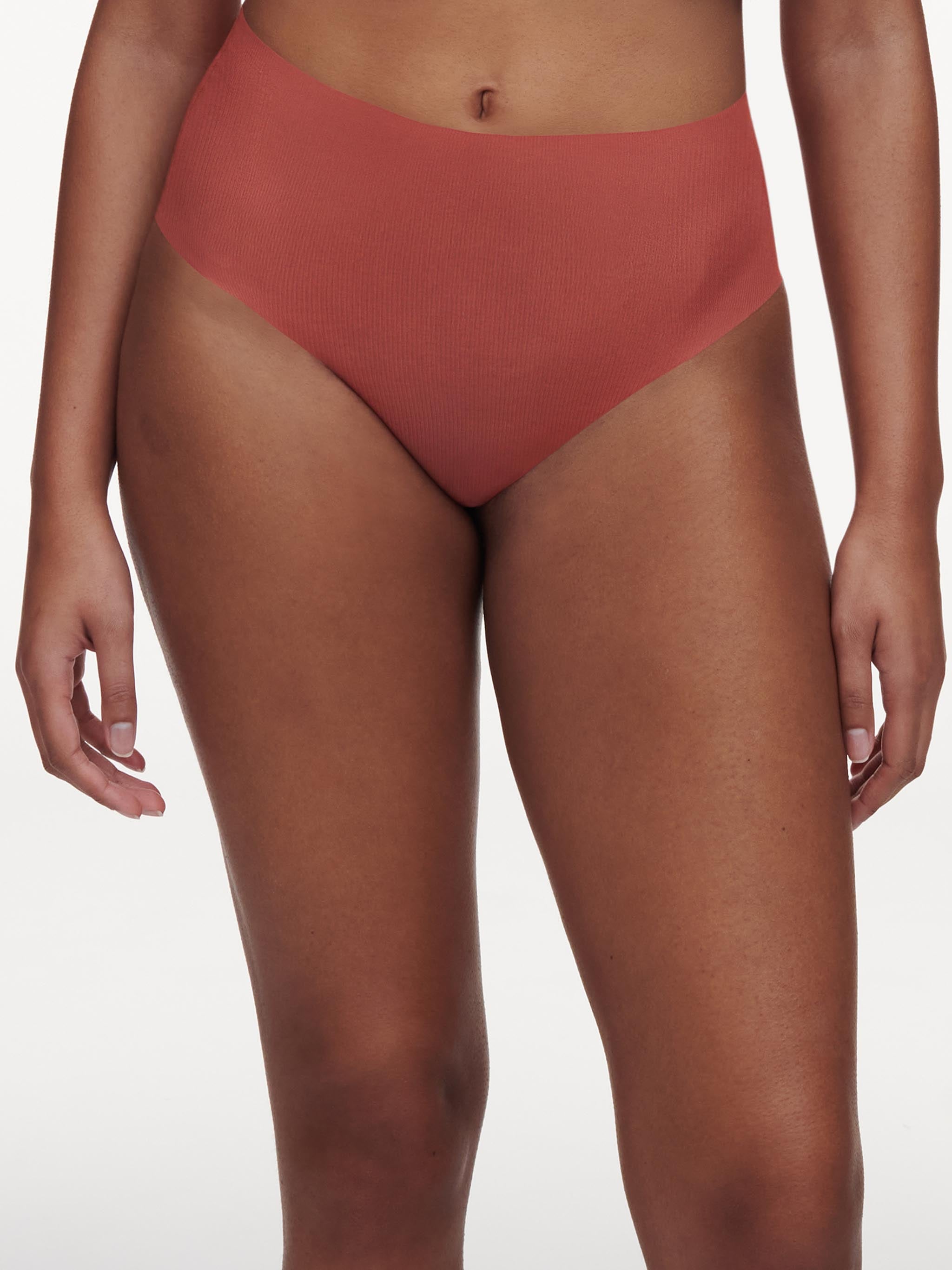 Culotte taille haute - Marron ambre