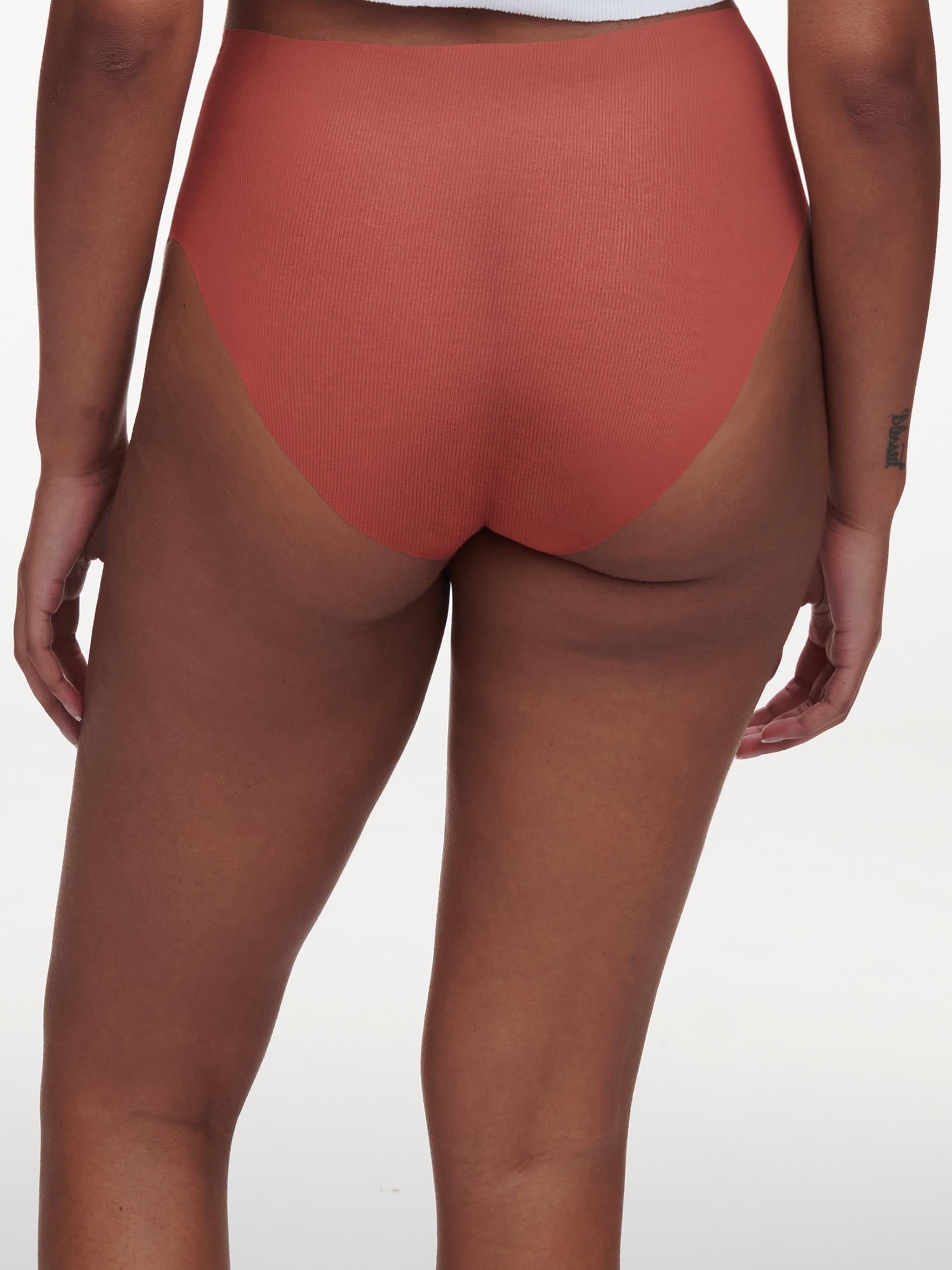 Culotte taille haute - Marron ambre