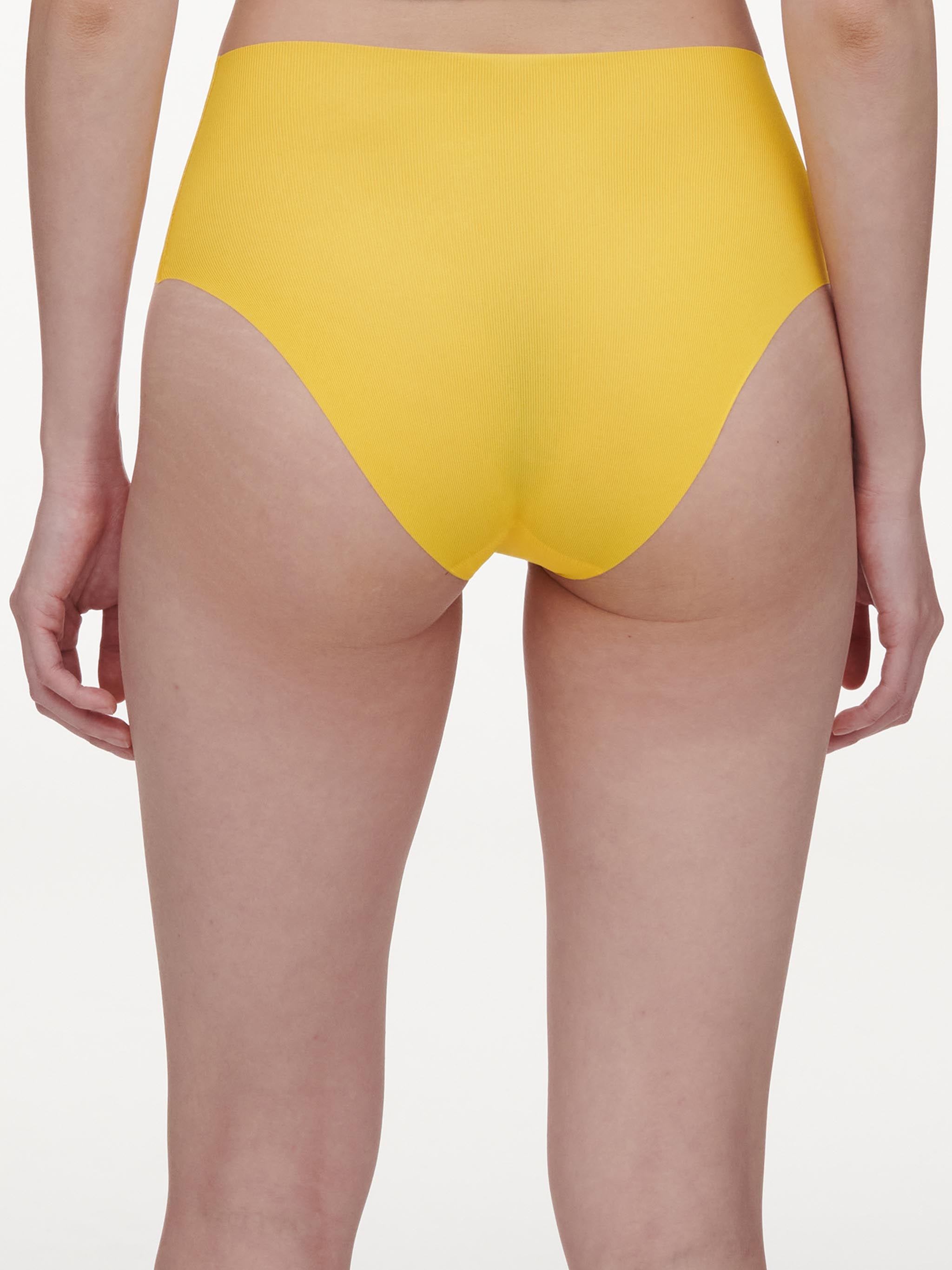 Culotte taille haute - Jaune
