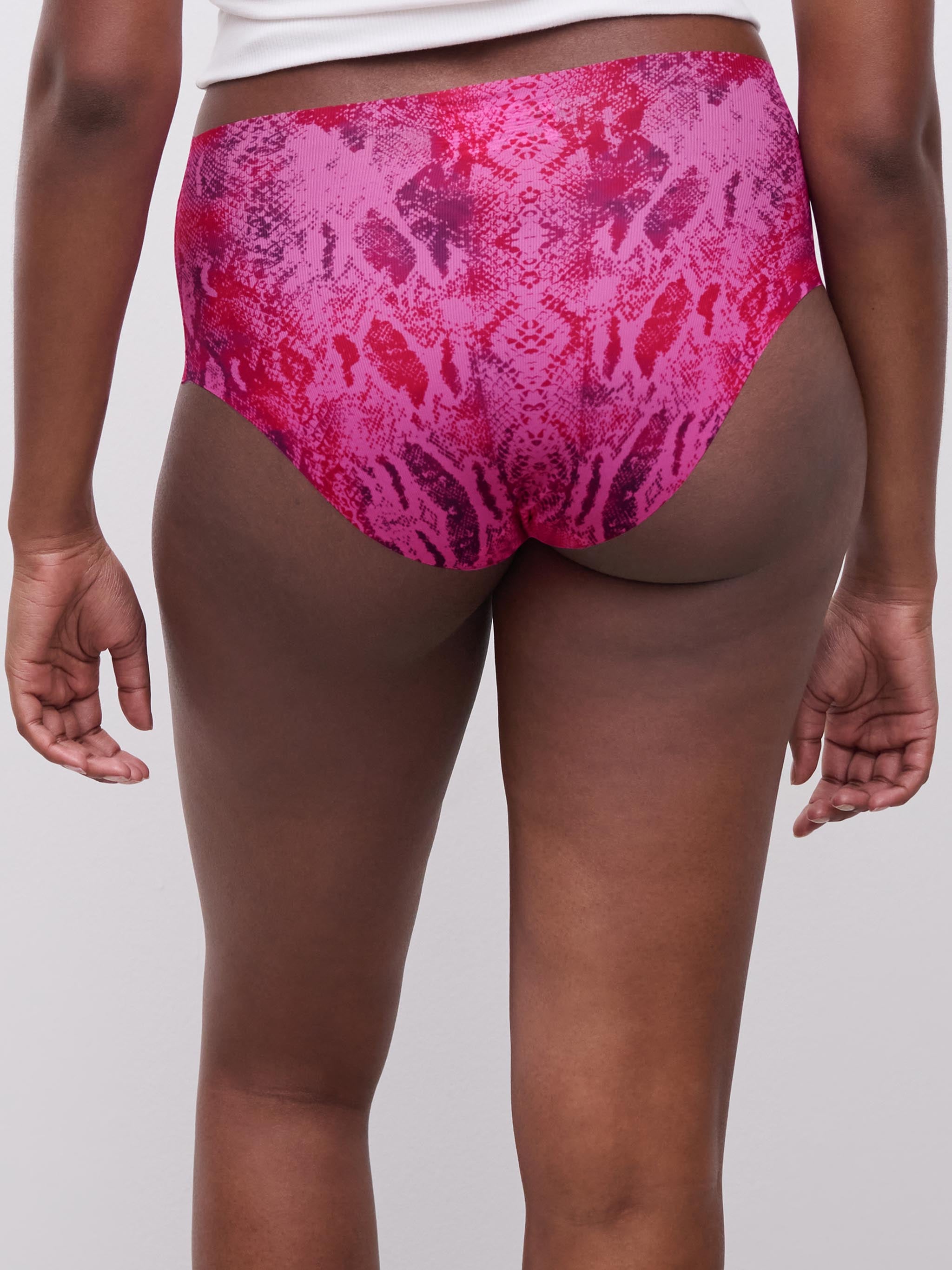Culotte taille haute - Rose Serpent