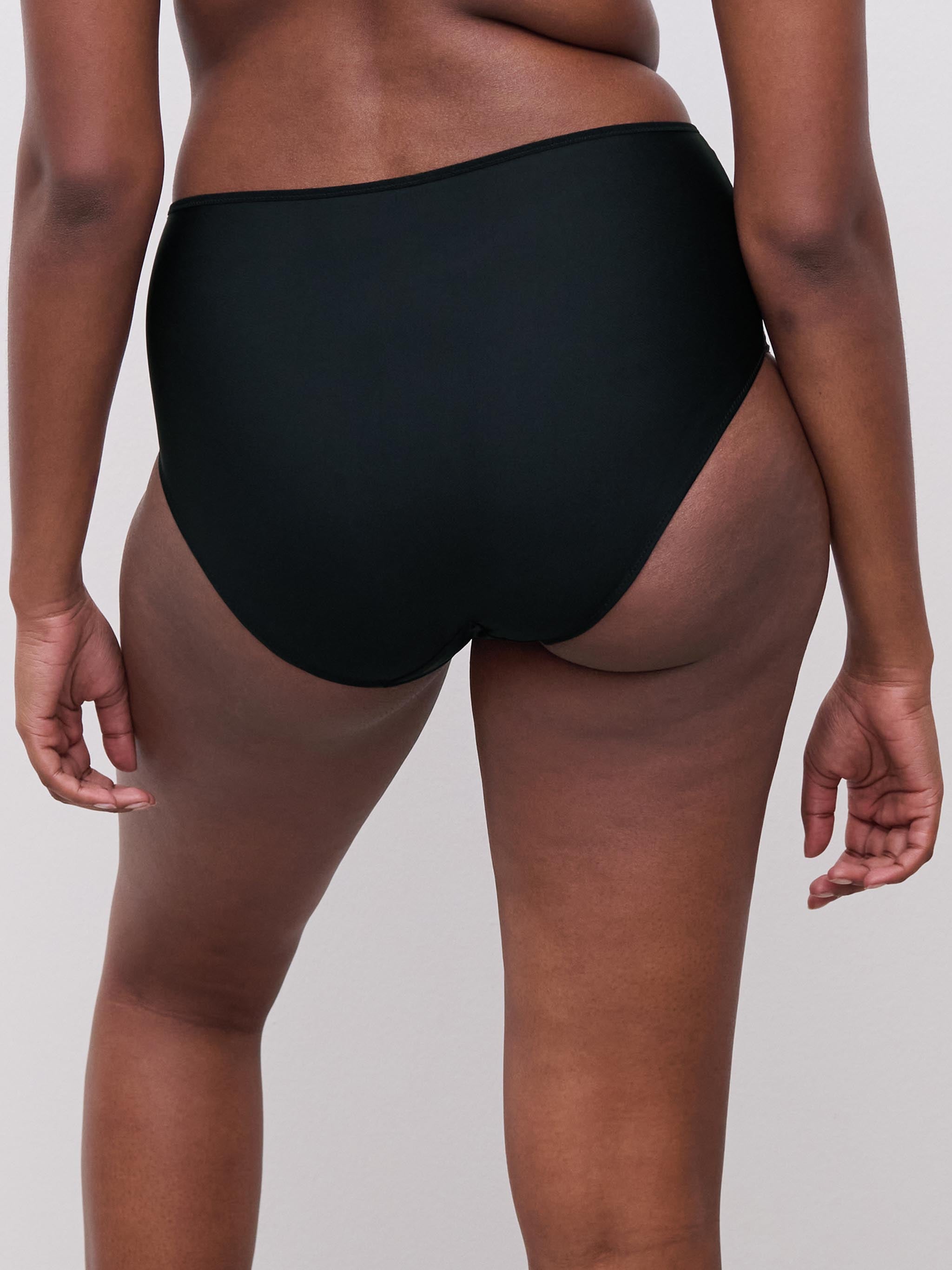 Culotte taille haute - Noir Romantique