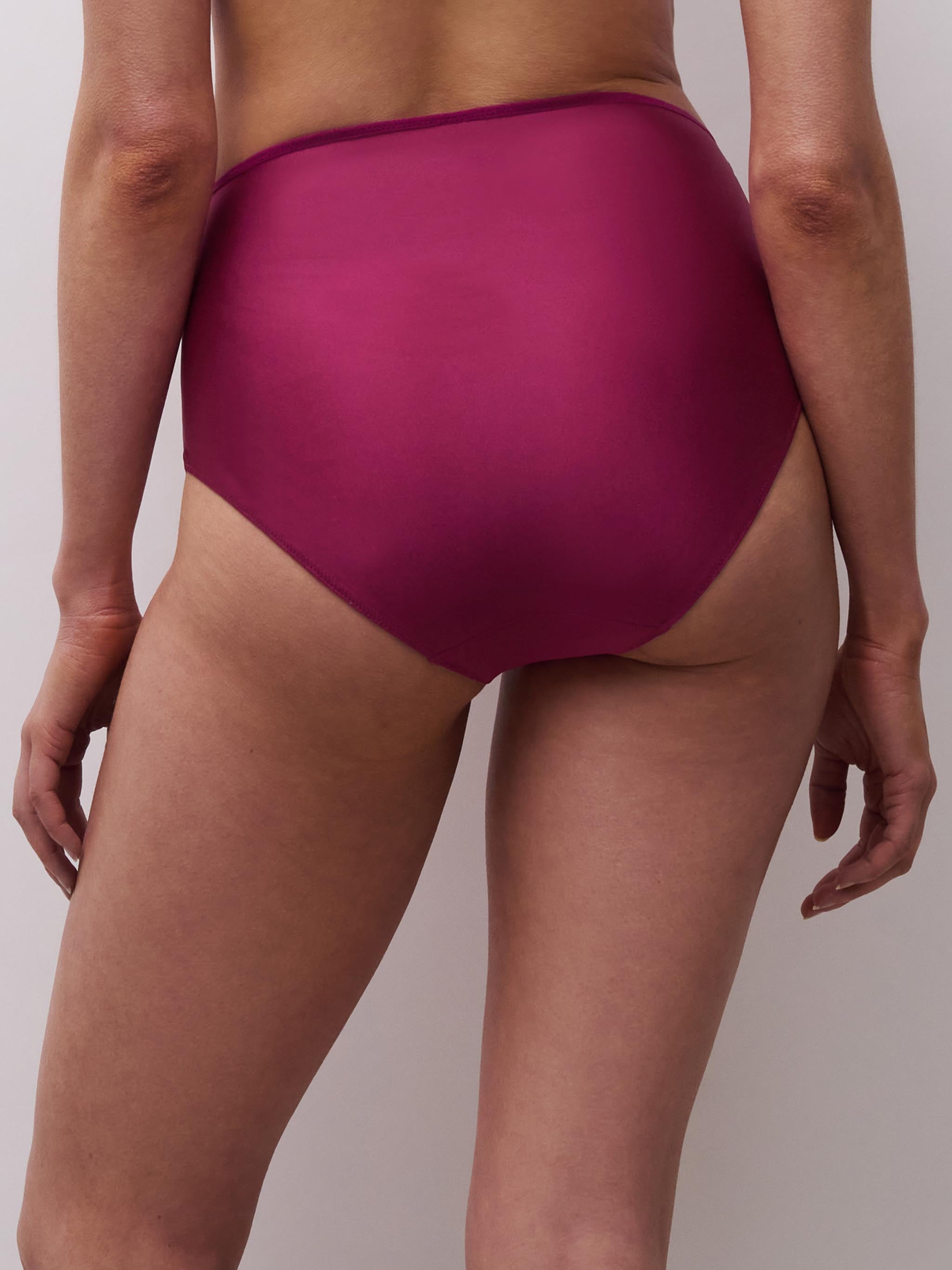 Culotte taille haute - Fuschia foncé multicolore