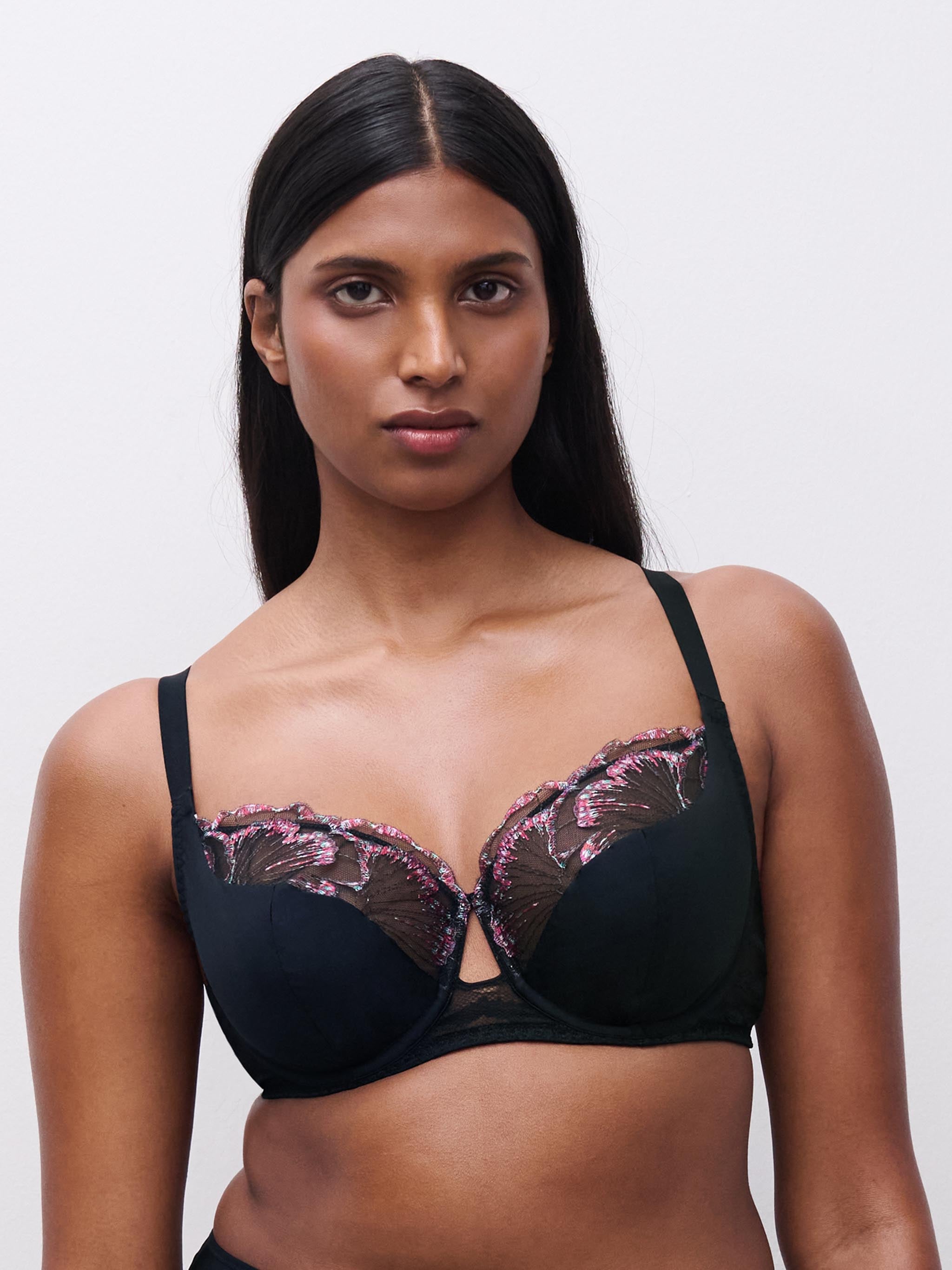 Soutien-gorge emboîtant - Noir Romantique