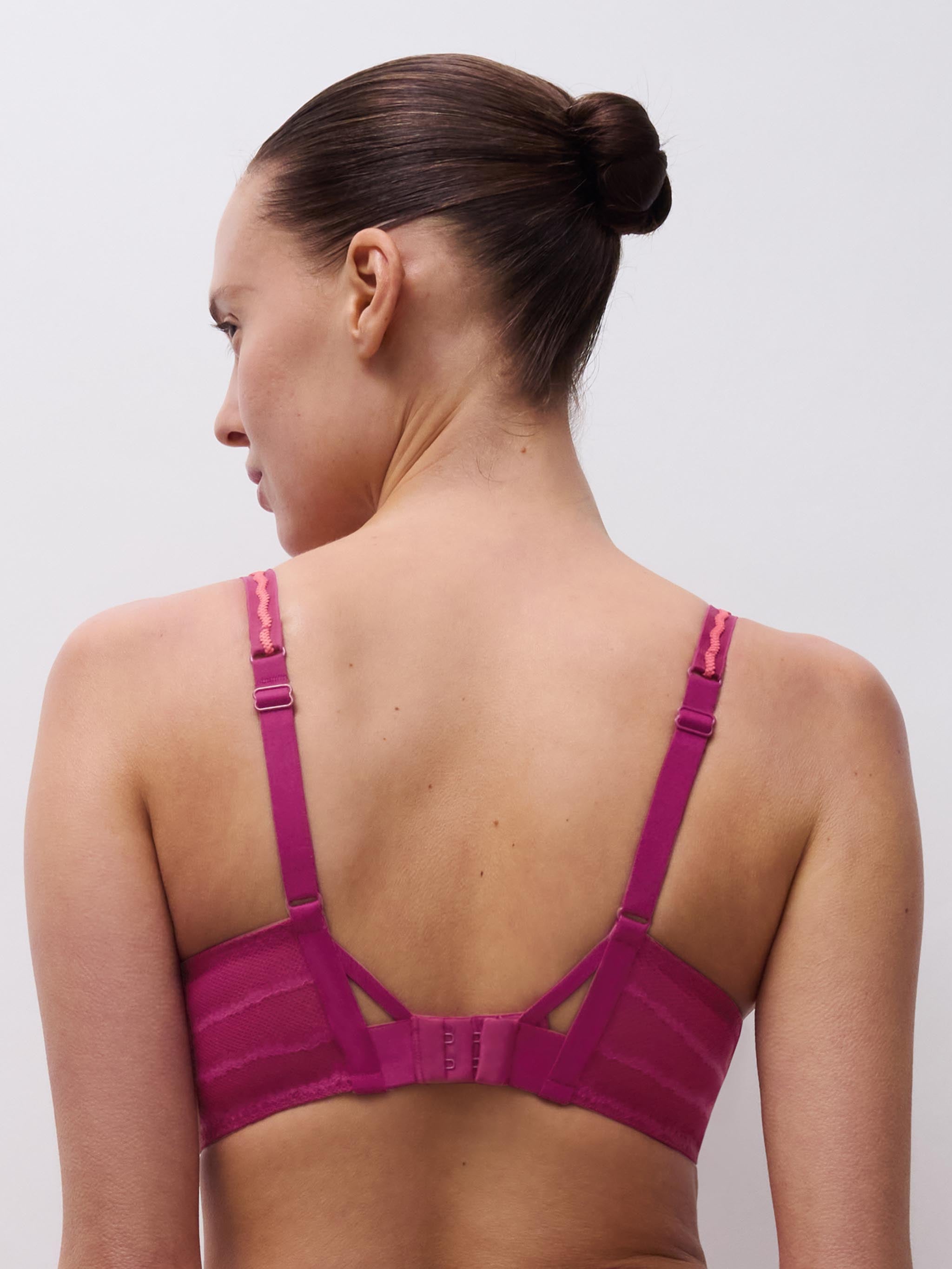 Soutien-gorge emboîtant - Fuschia foncé multicolore