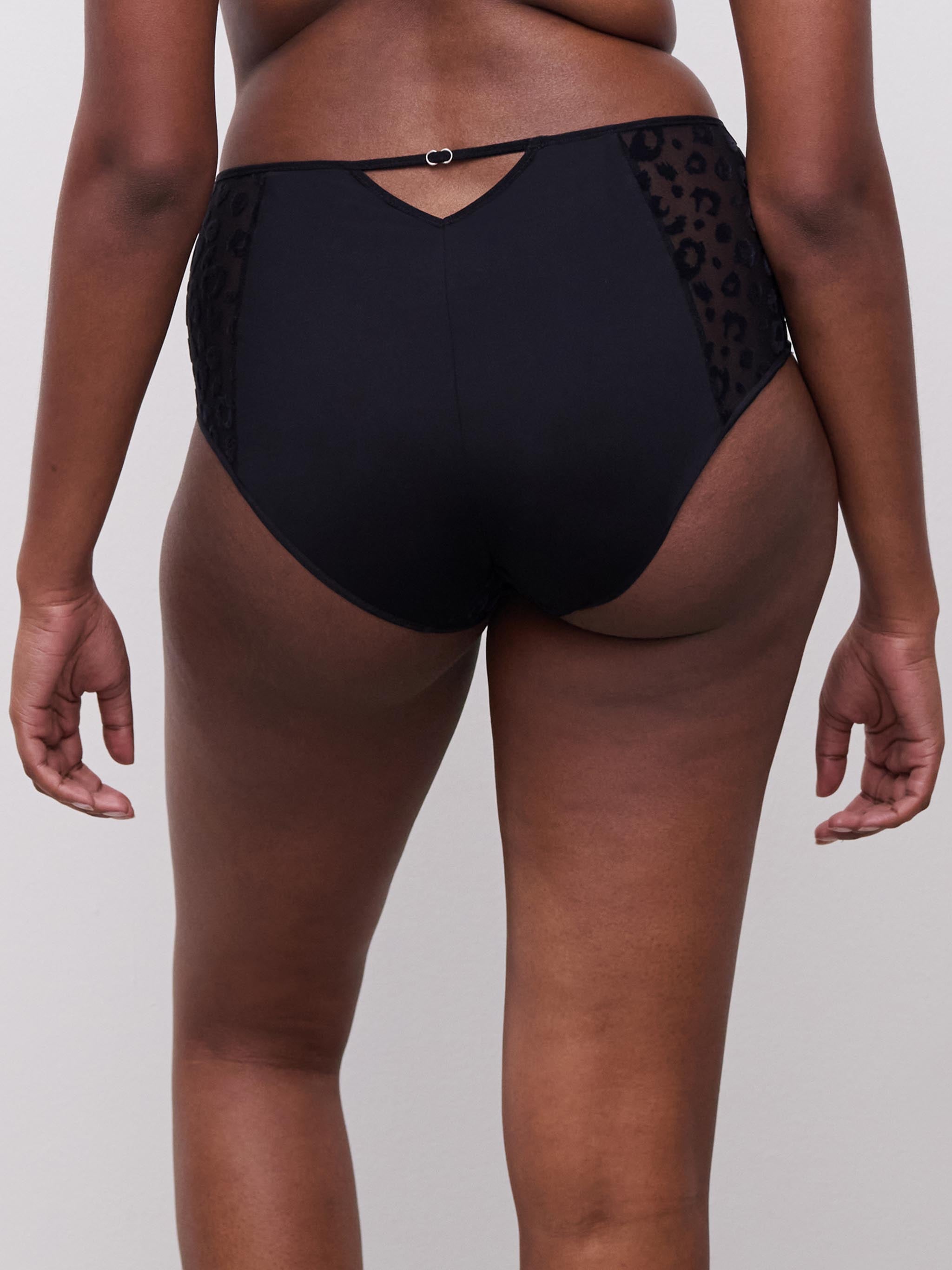 Culotte taille haute - Noir