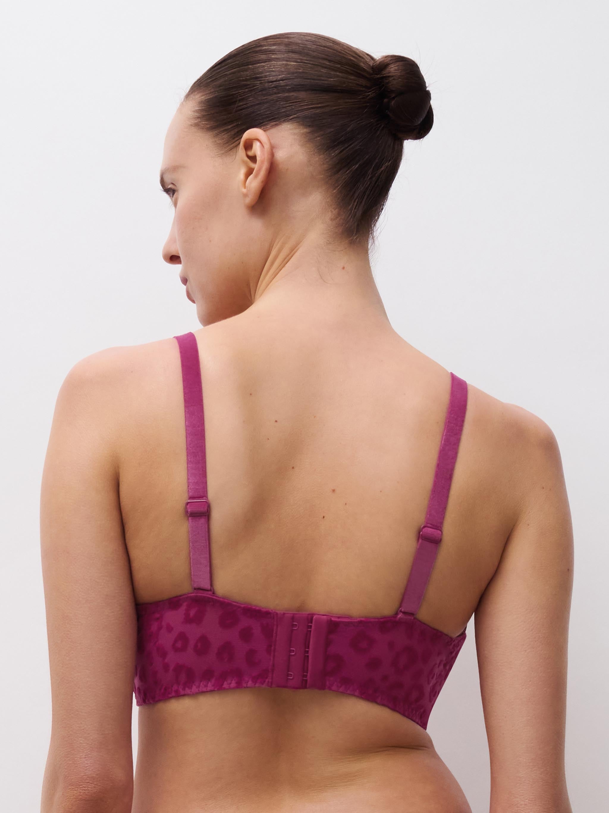 Soutien-gorge sans armature - Fuschia foncé