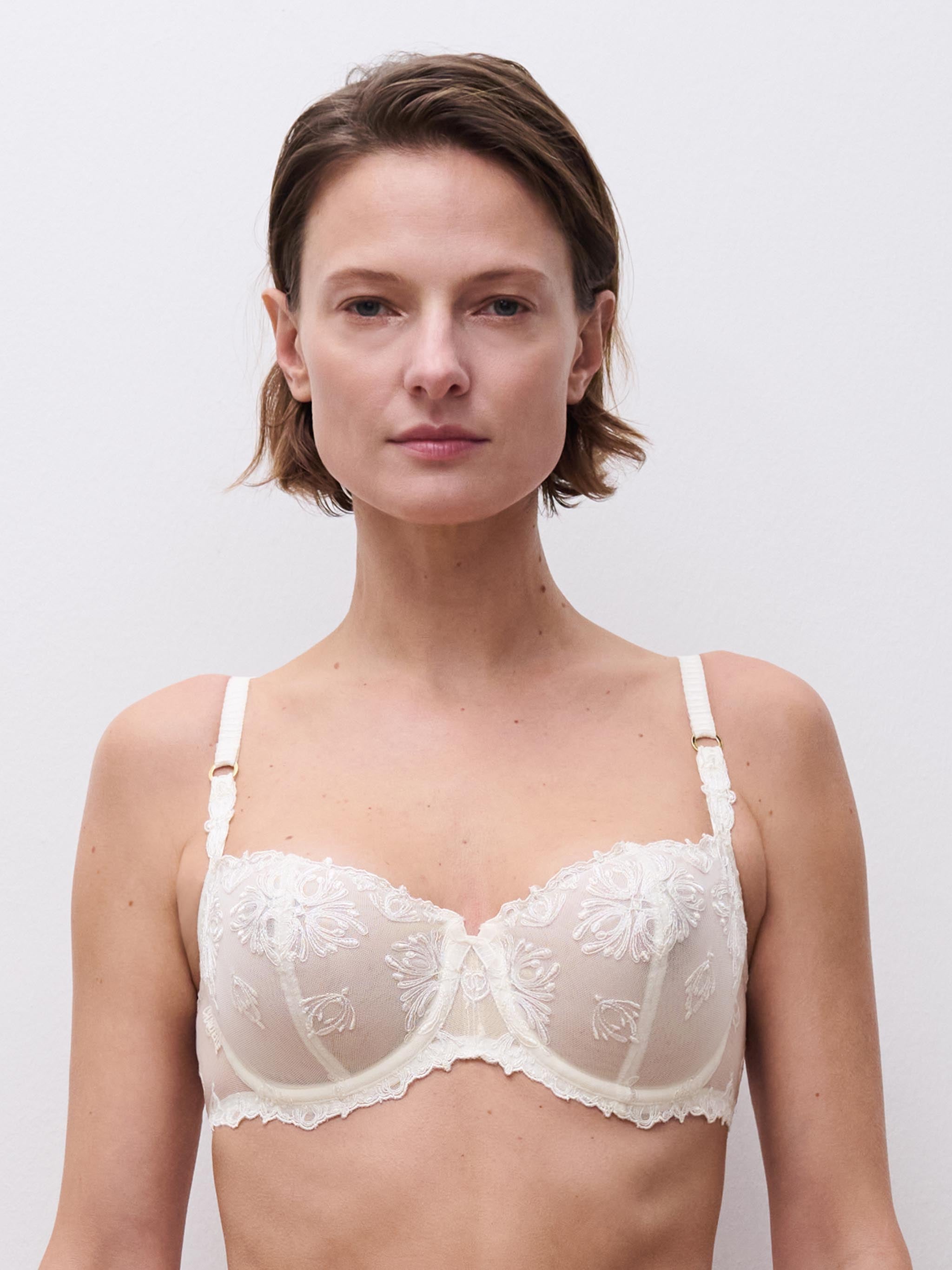 Soutien-gorge corbeille - Ivoire