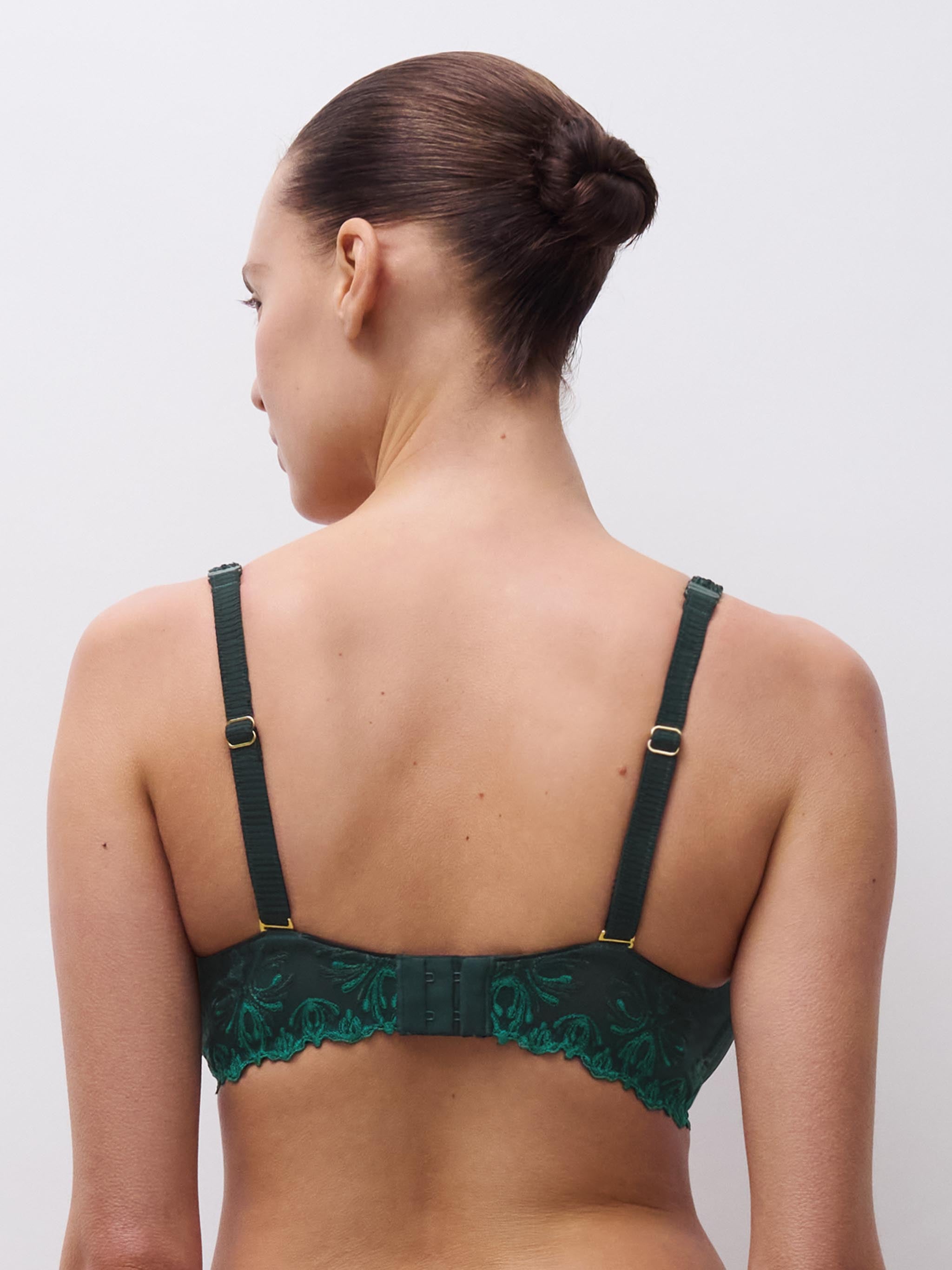 Soutien-gorge mémoire de forme emboîtant - Vert Eden Multicolore