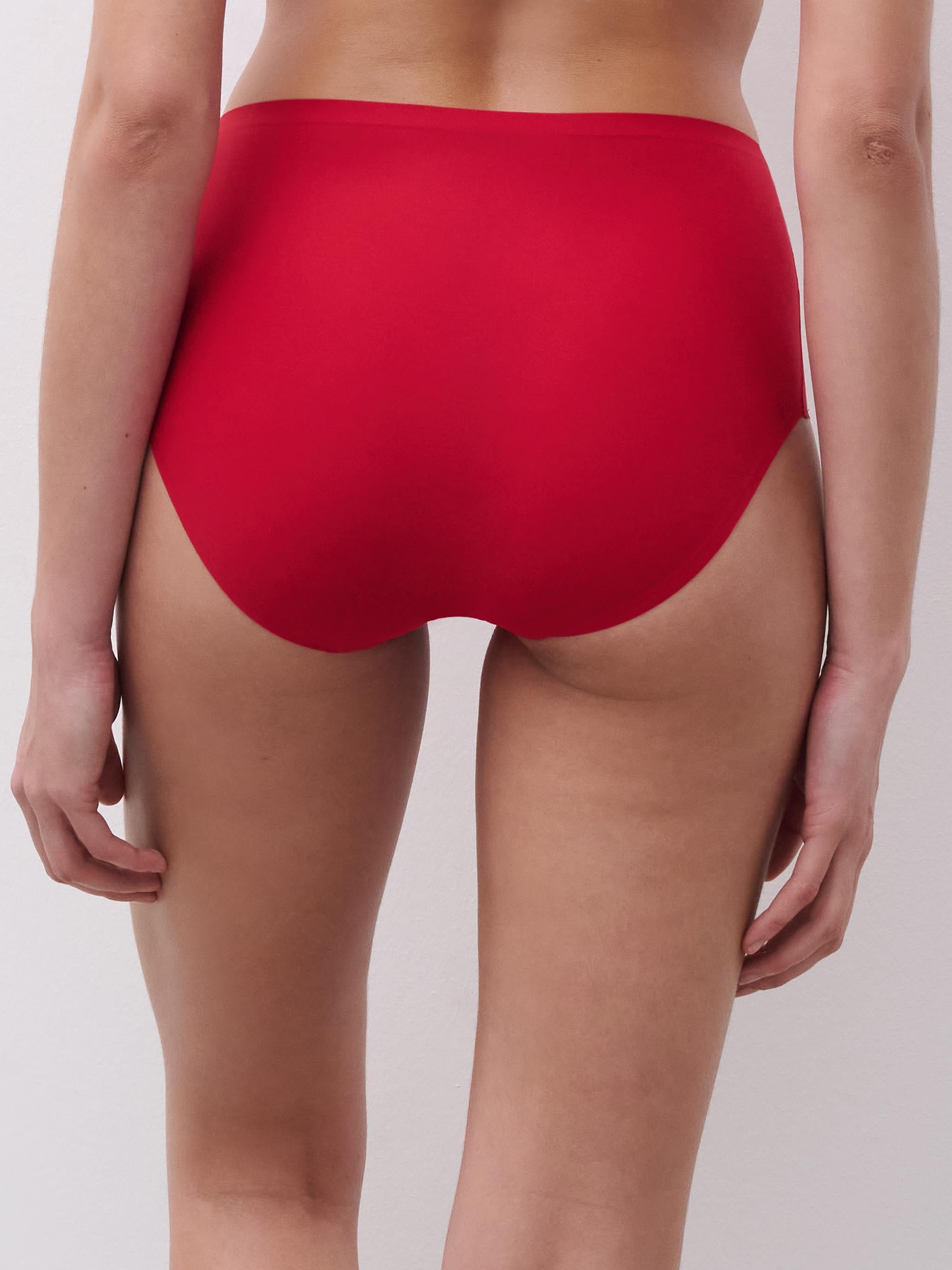 Culotte taille haute - Coquelicot