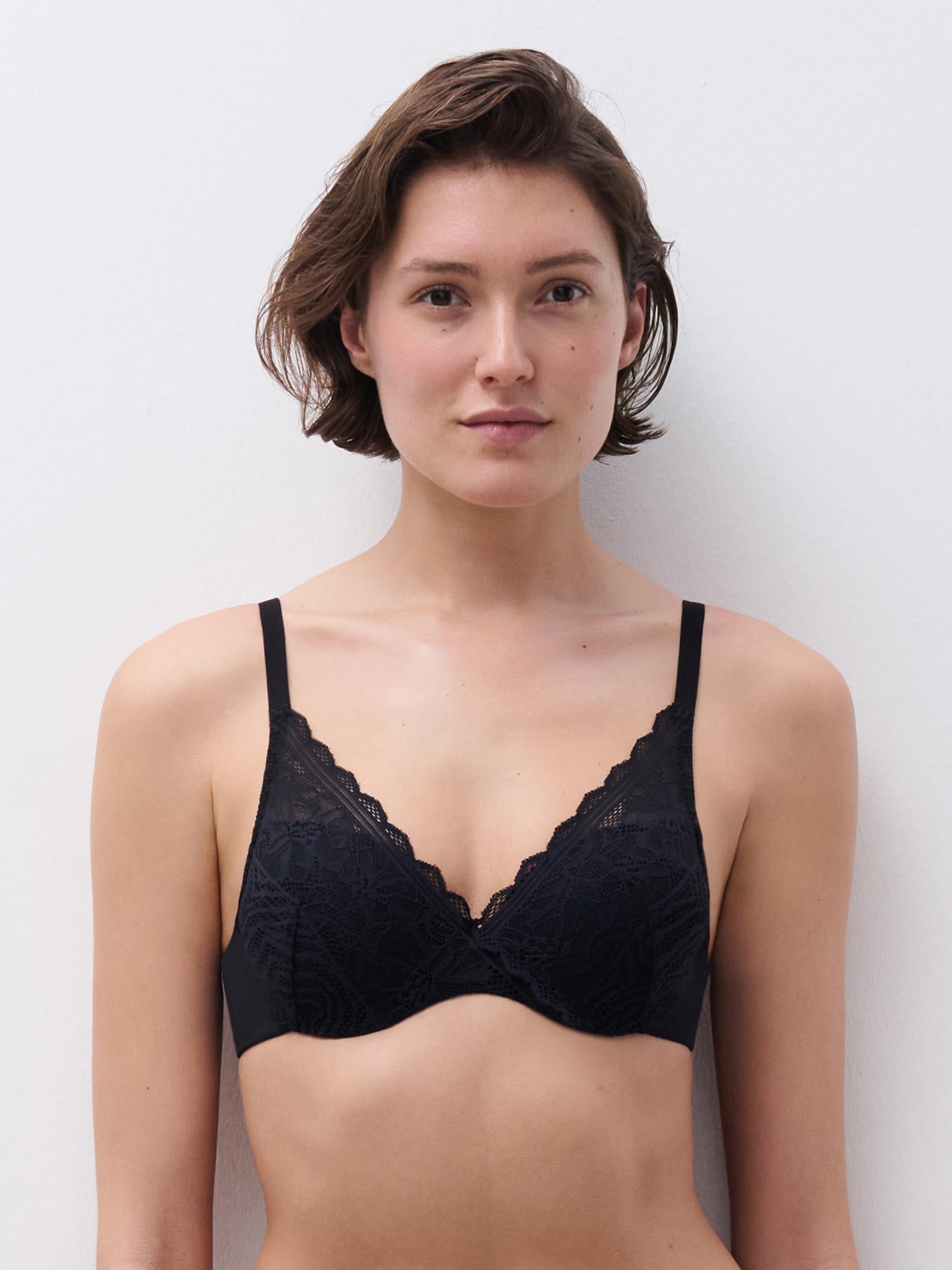 Soutien-gorge mémoire de forme emboîtant - Noir