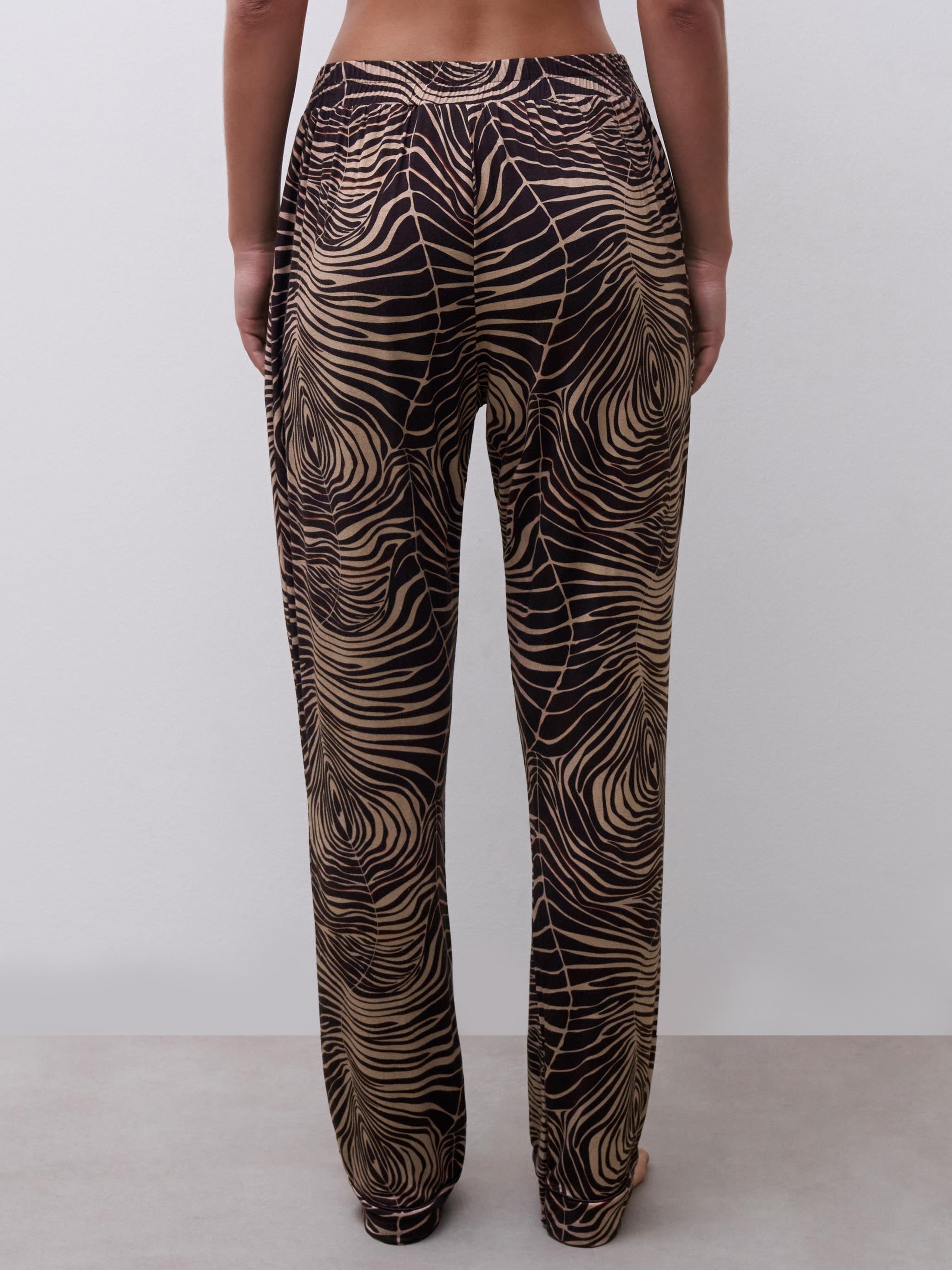 Pantalon - Imprimé zébré
