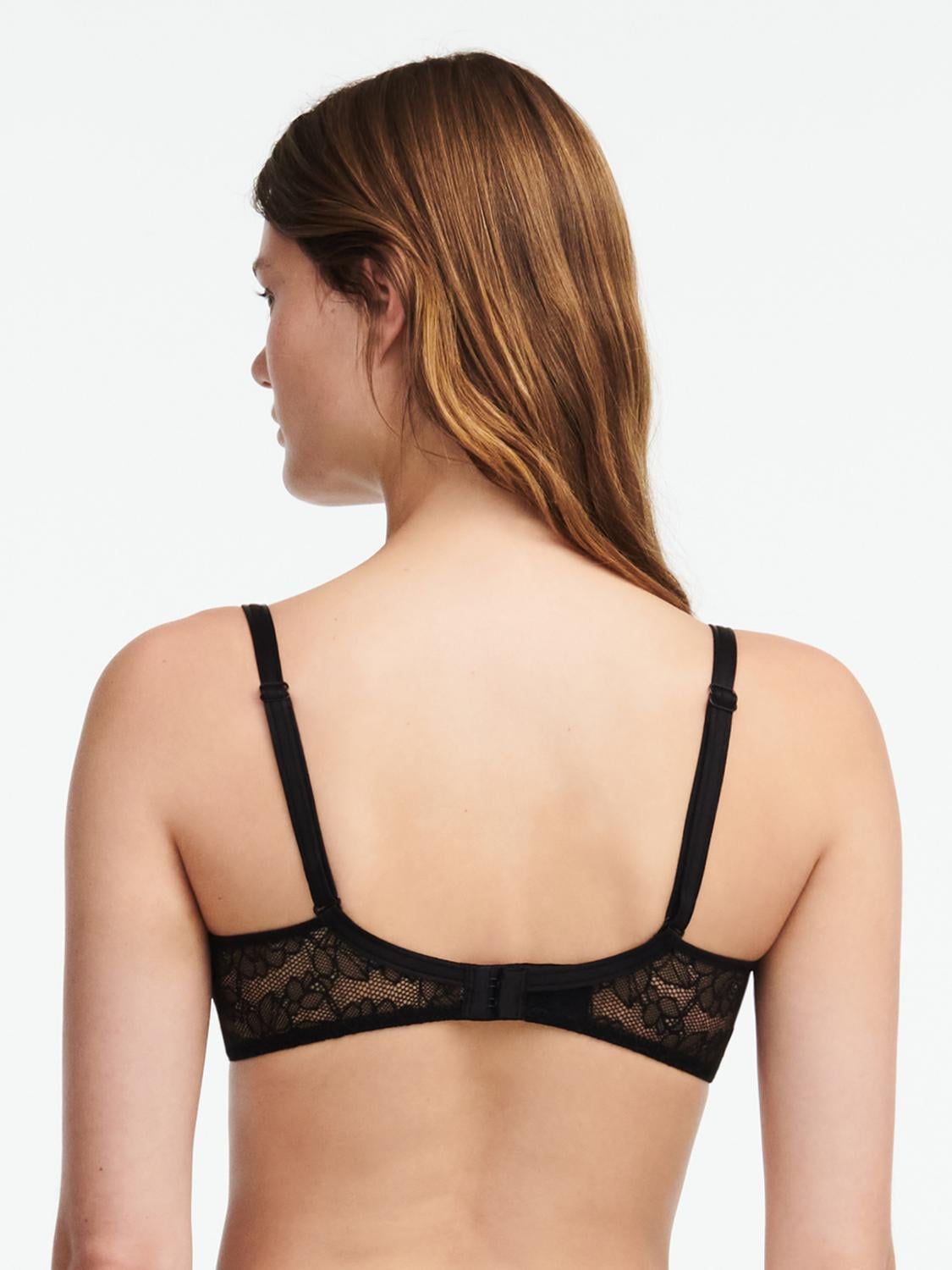 Soutien-gorge corbeille mémoire de forme - Noir