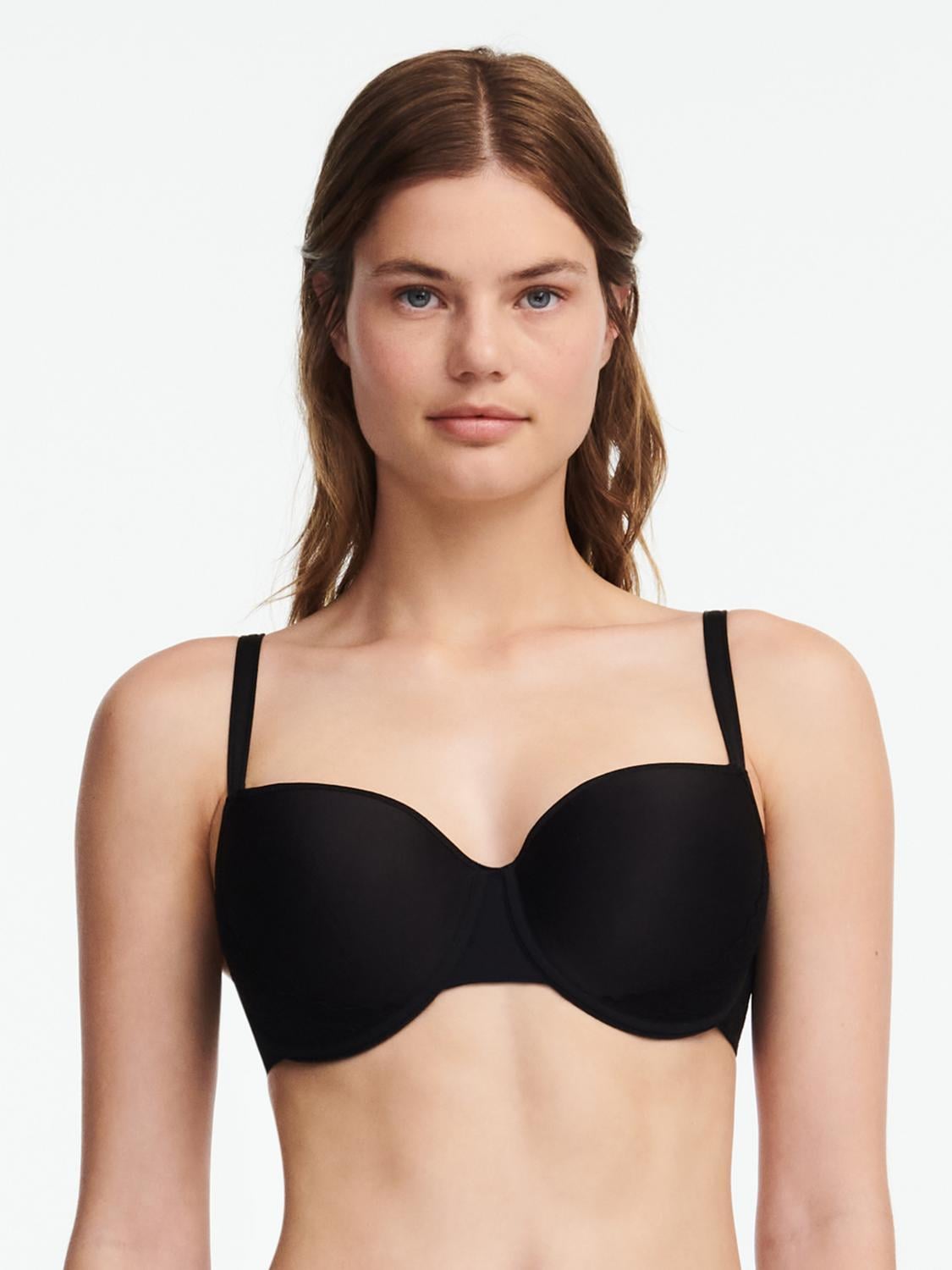Soutien-gorge corbeille mémoire de forme - Noir