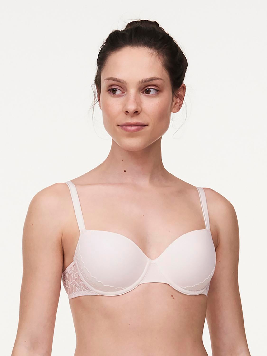 Soutien-gorge corbeille mémoire de forme - Talc