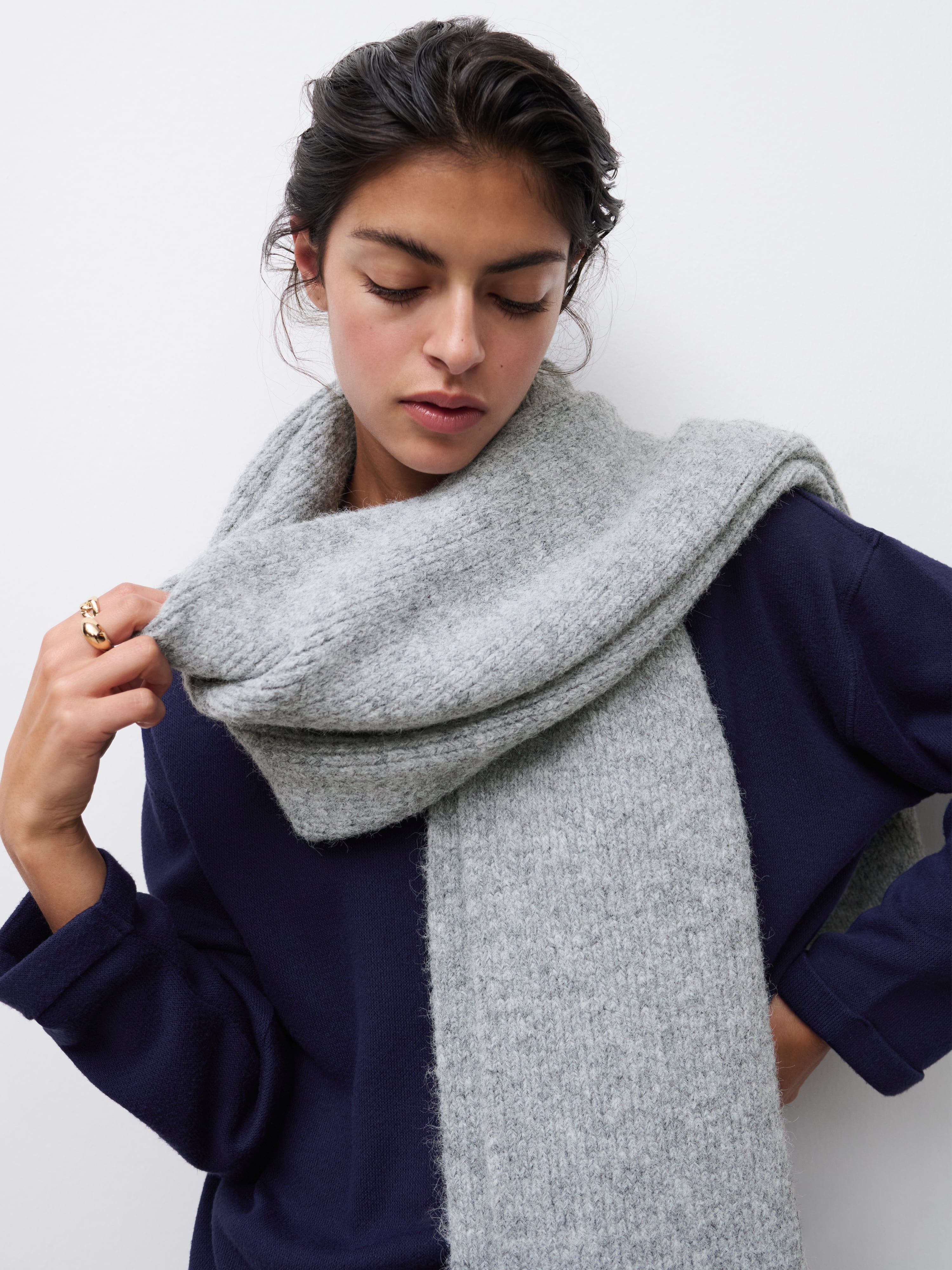 Echarpe - Gris