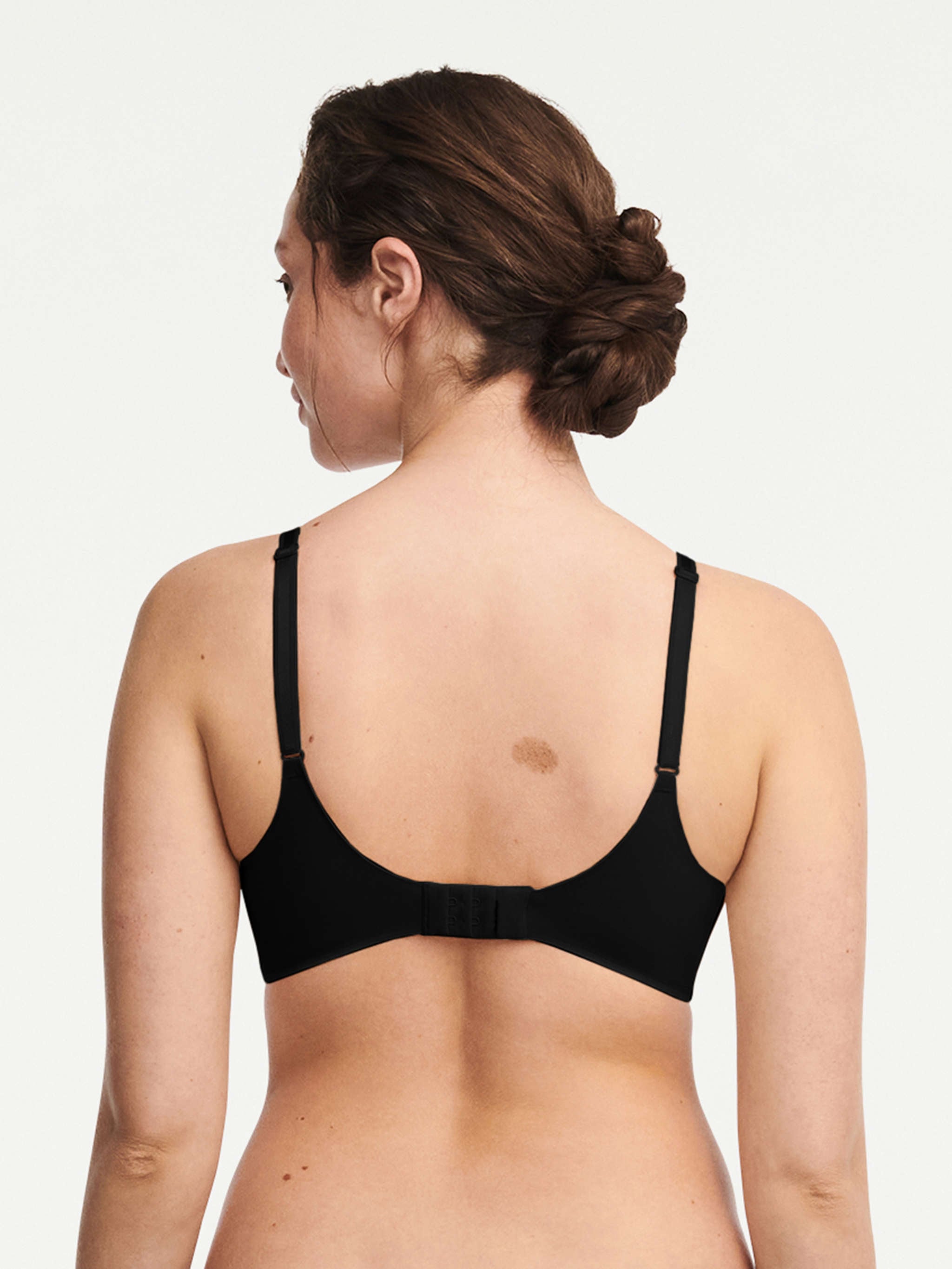 Soutien-gorge sans armature triangle coques - Noir