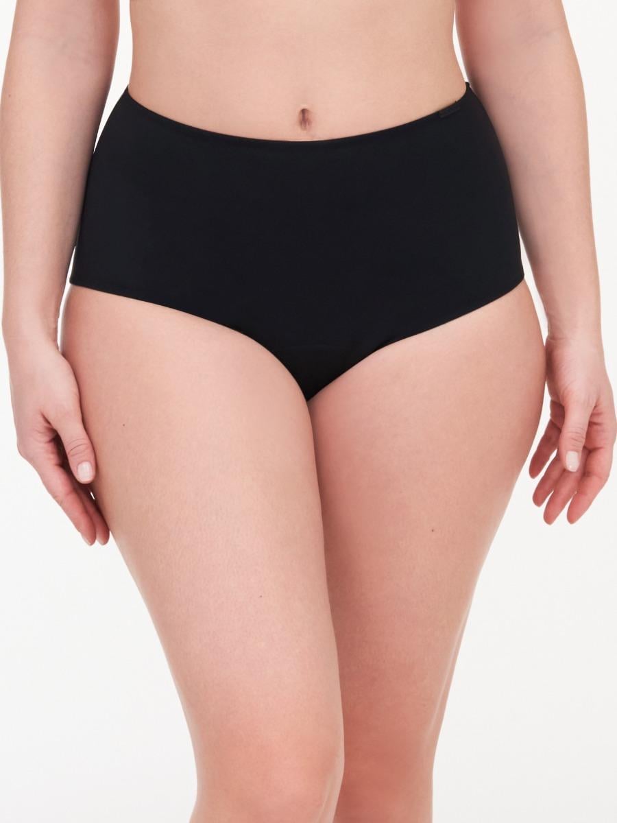 Culotte menstruelle taille haute - Noir
