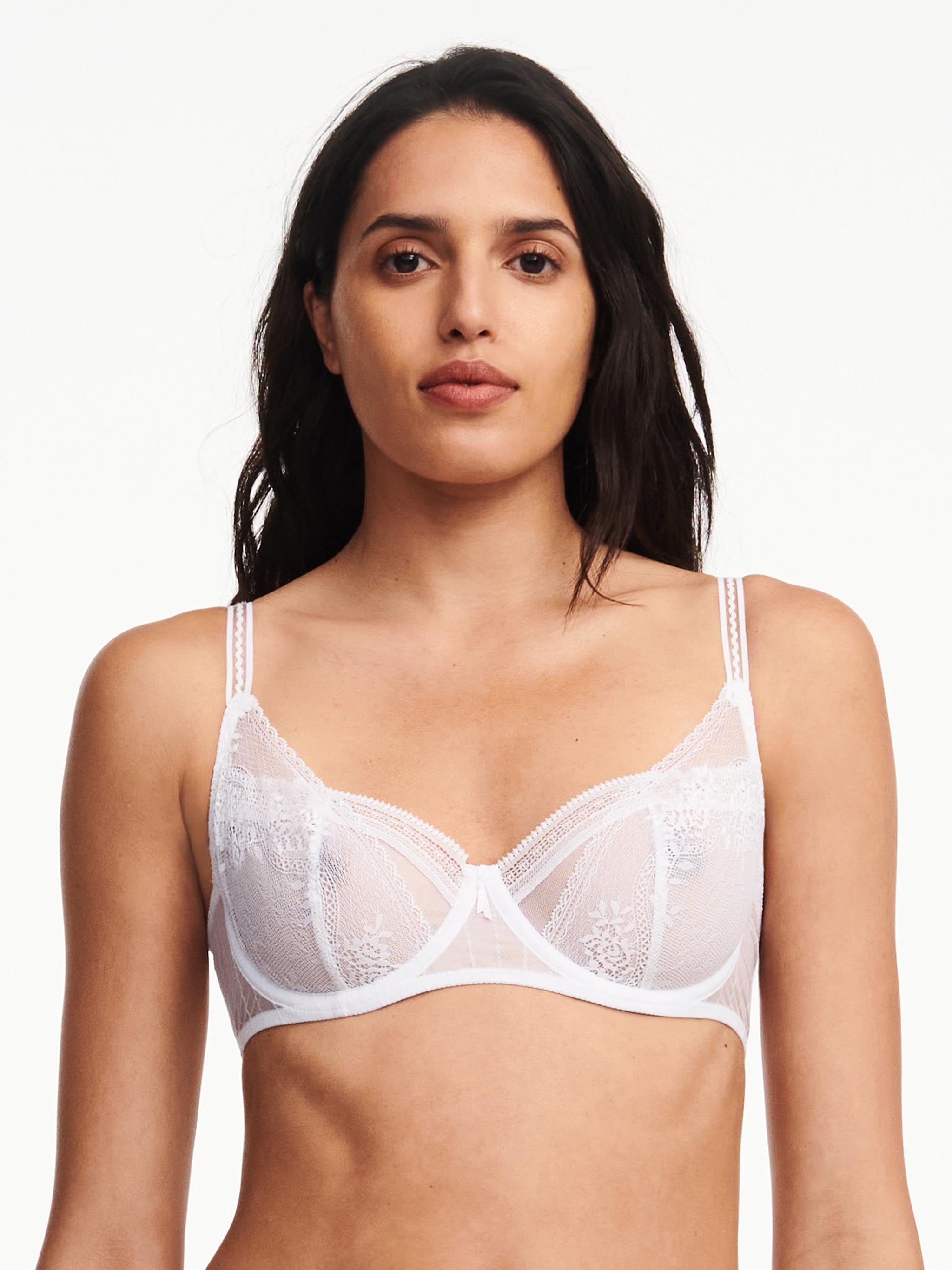 Soutien-gorge corbeille - Blanc