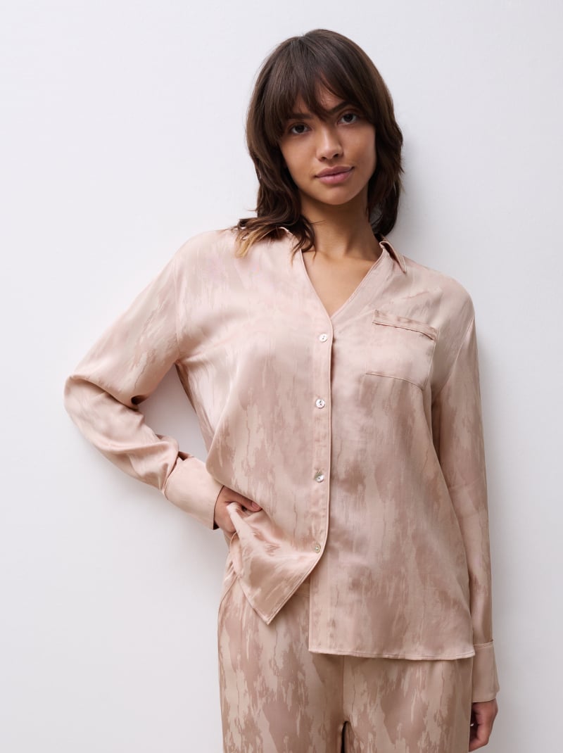 Chemise manches longues - Nuances Dunes