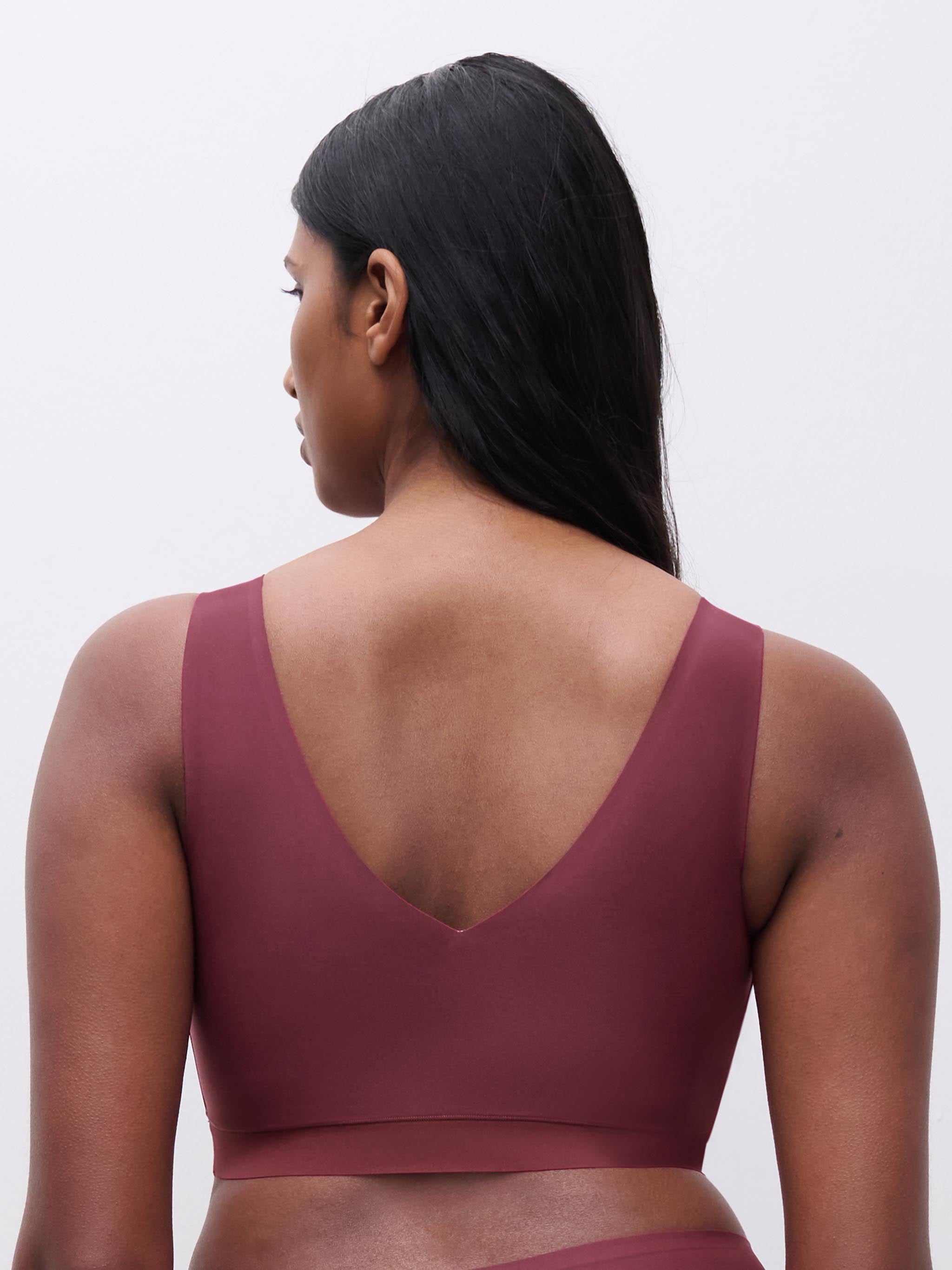 Brassière coques V Neck - Sienne