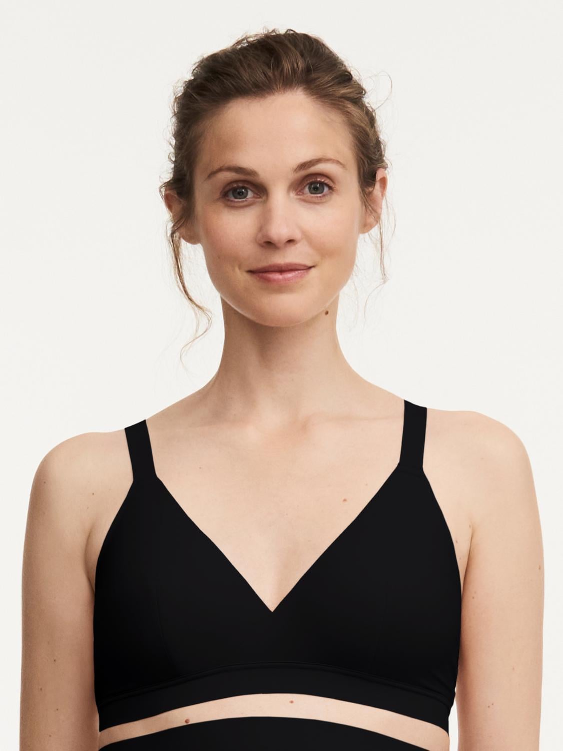 Soutien-gorge sans armature grossesse et allaitement - Noir