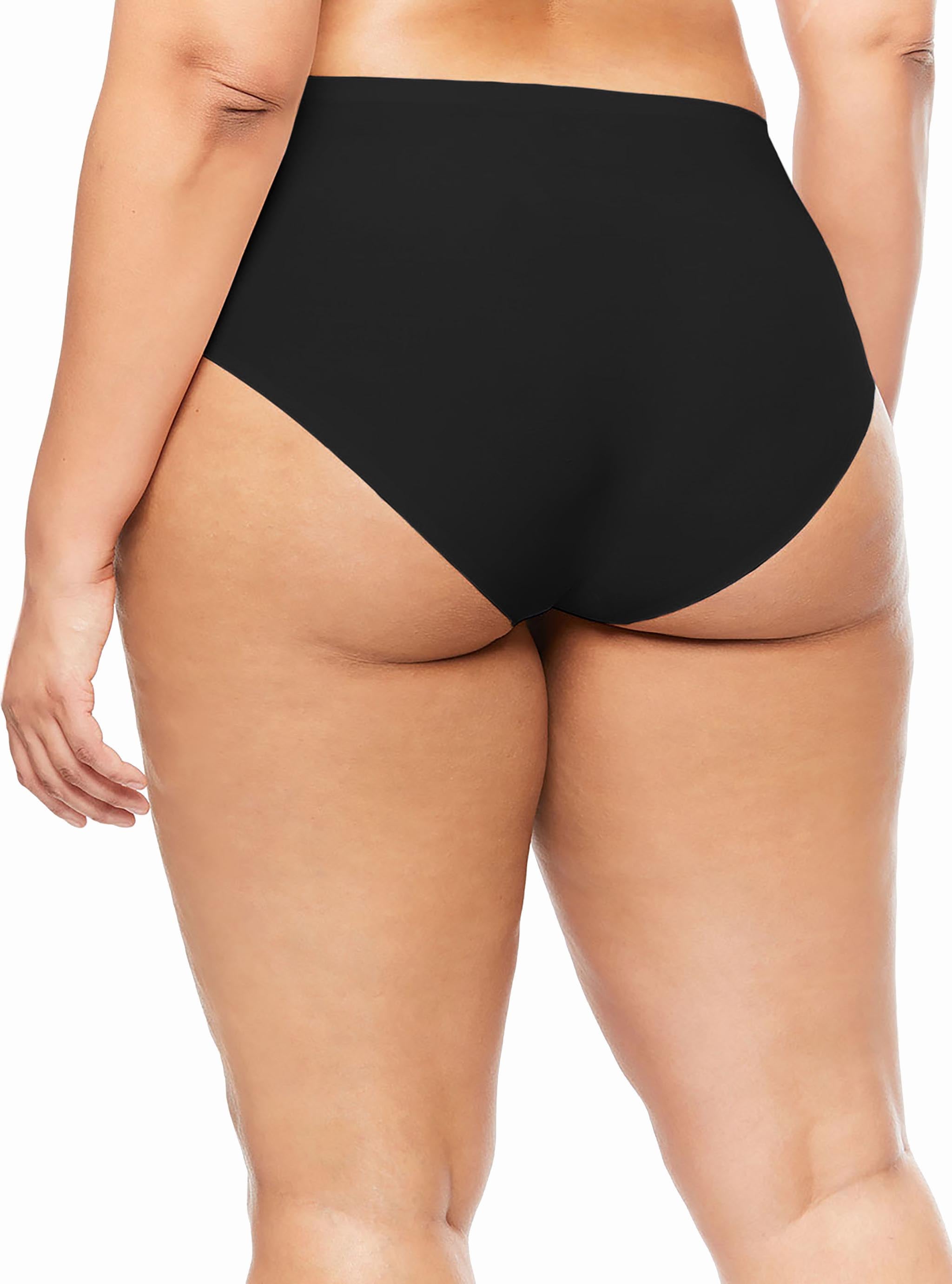 Culotte taille haute +size - Noir