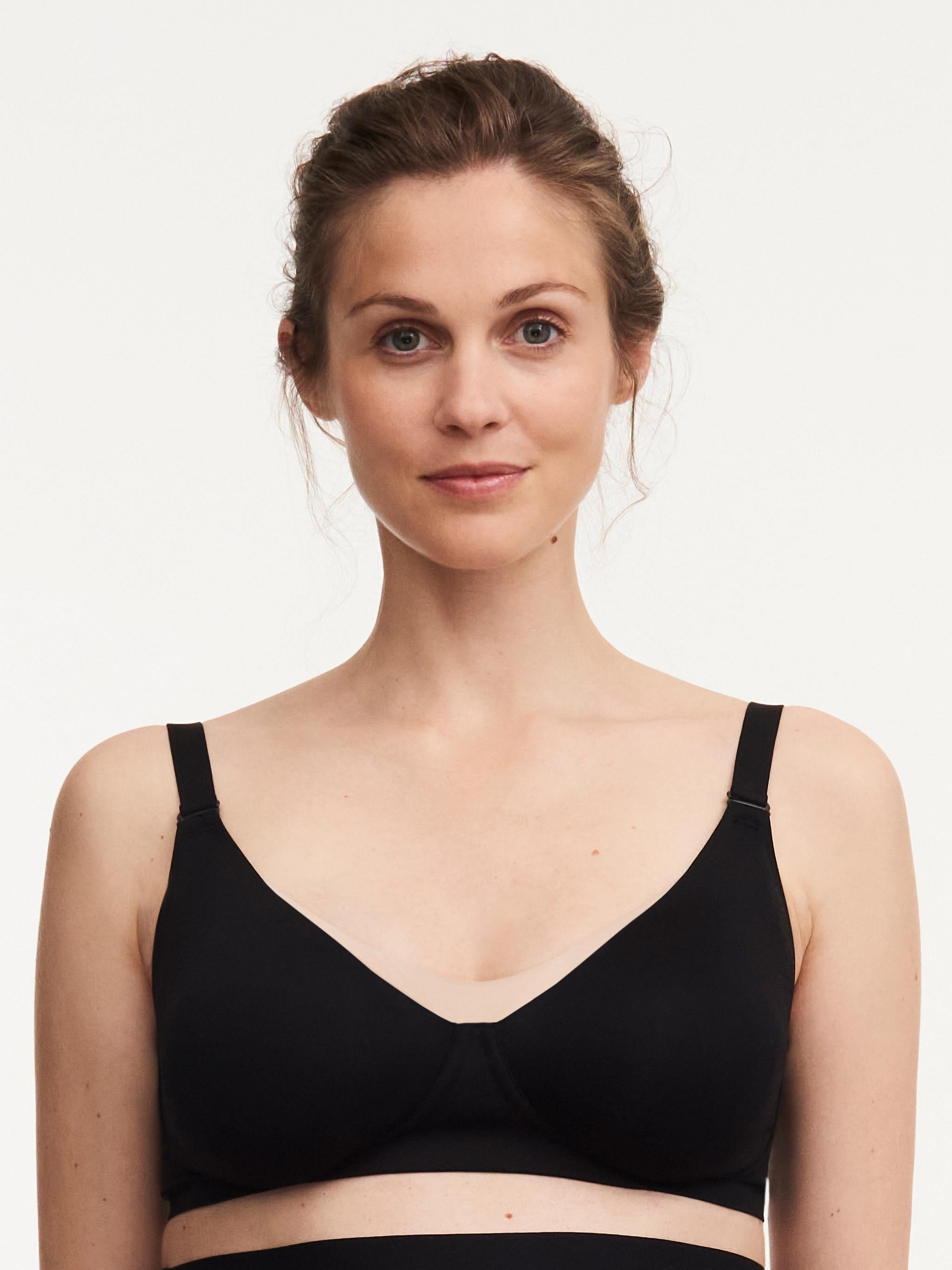 Soutien-gorge sans armature allaitement - Noir