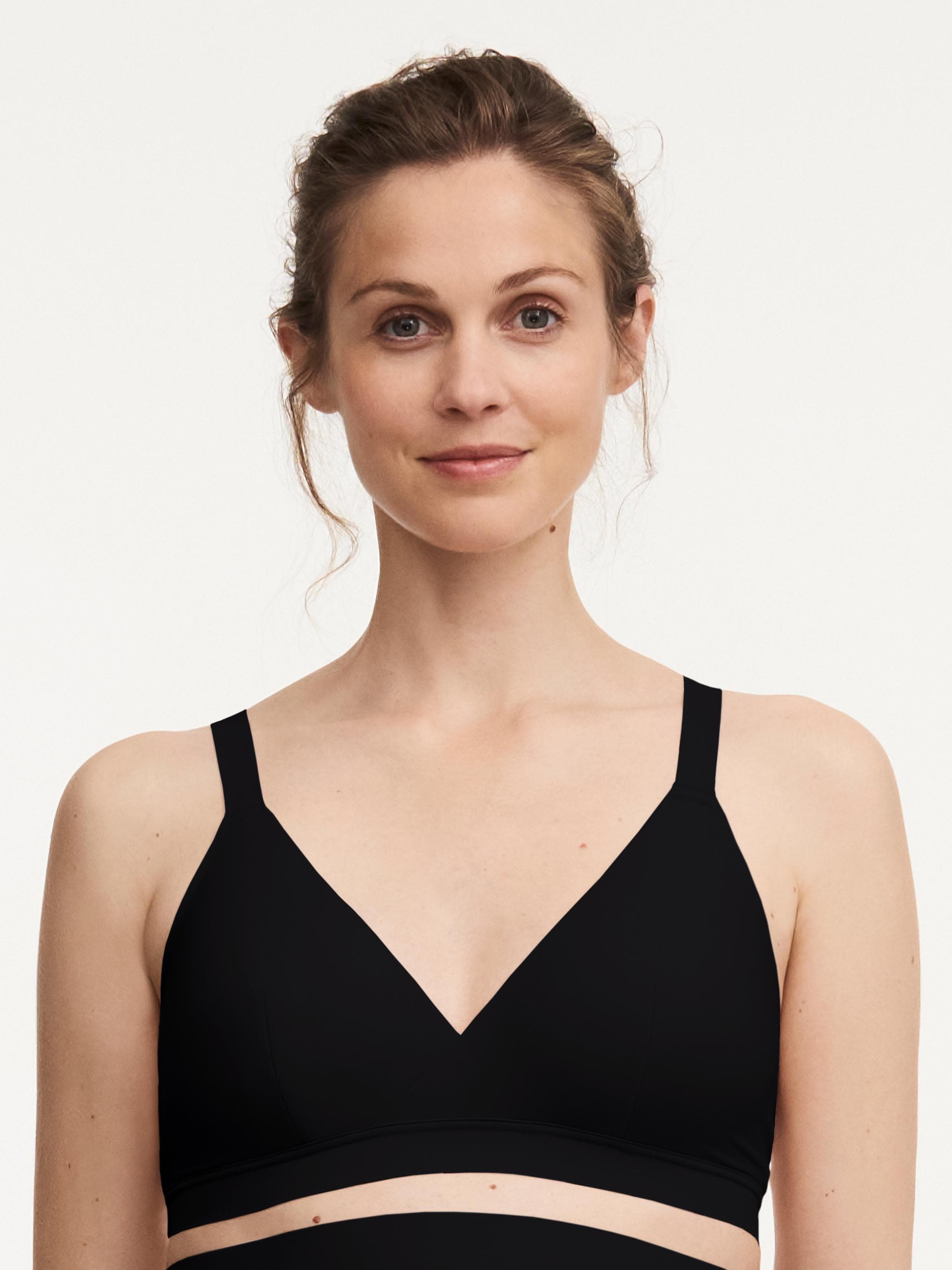 Soutien-gorge sans armature grossesse et allaitement - Noir