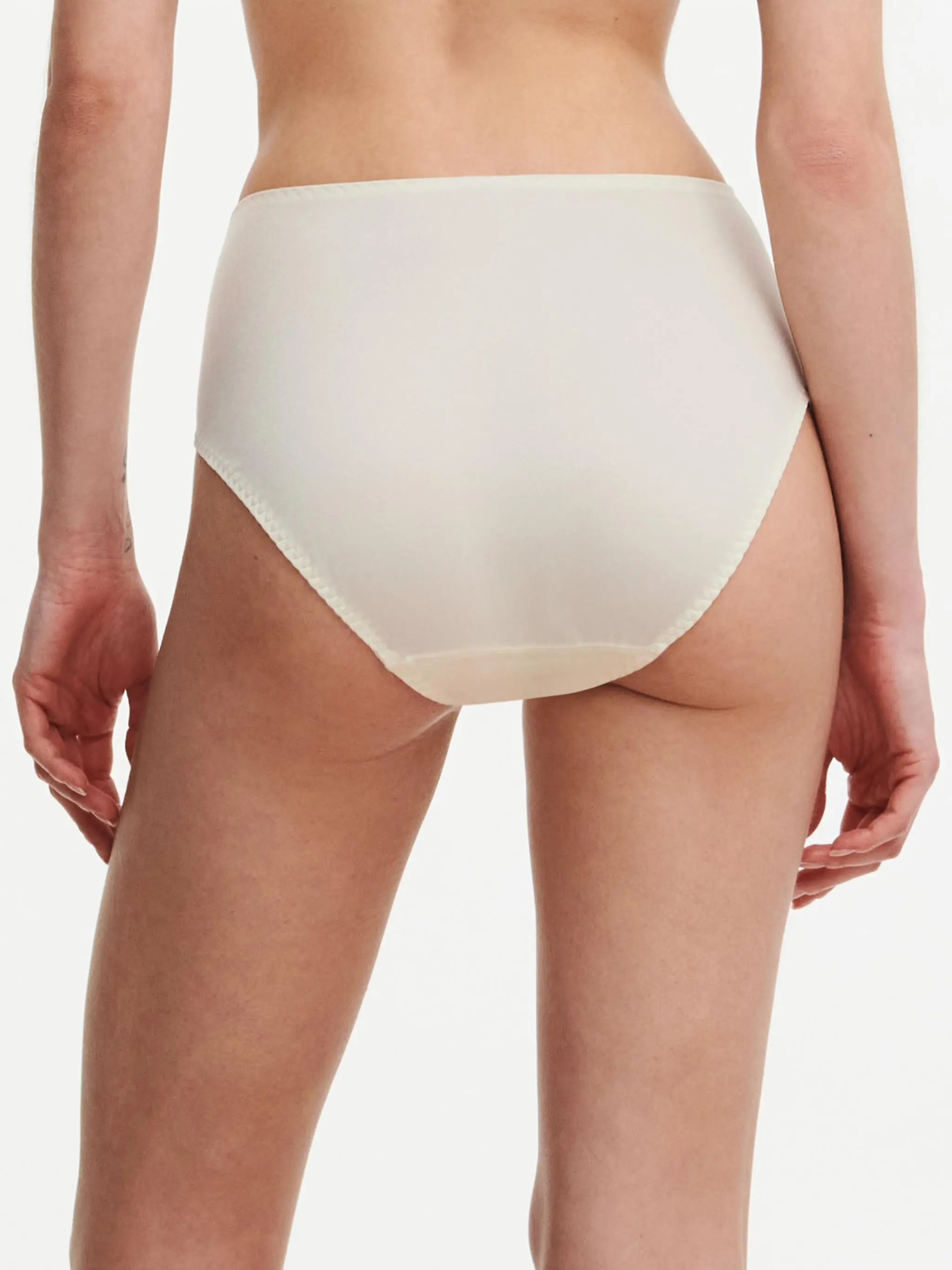 Culotte taille haute - Ivoire