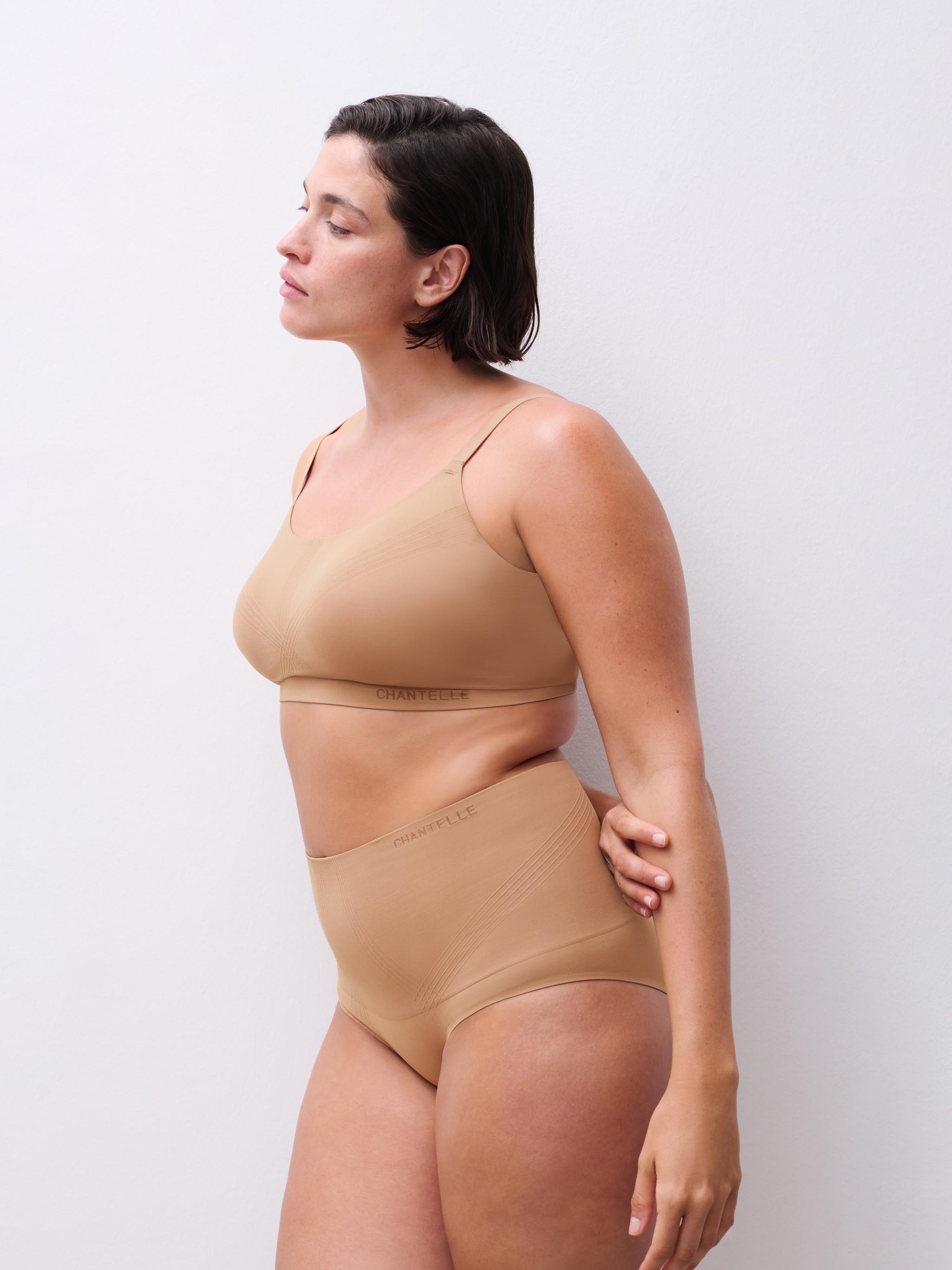 Culotte Gainante Haute Chantelle Every Curve Taille 46 - Bleu Danube - Neuf Avec étiquettes