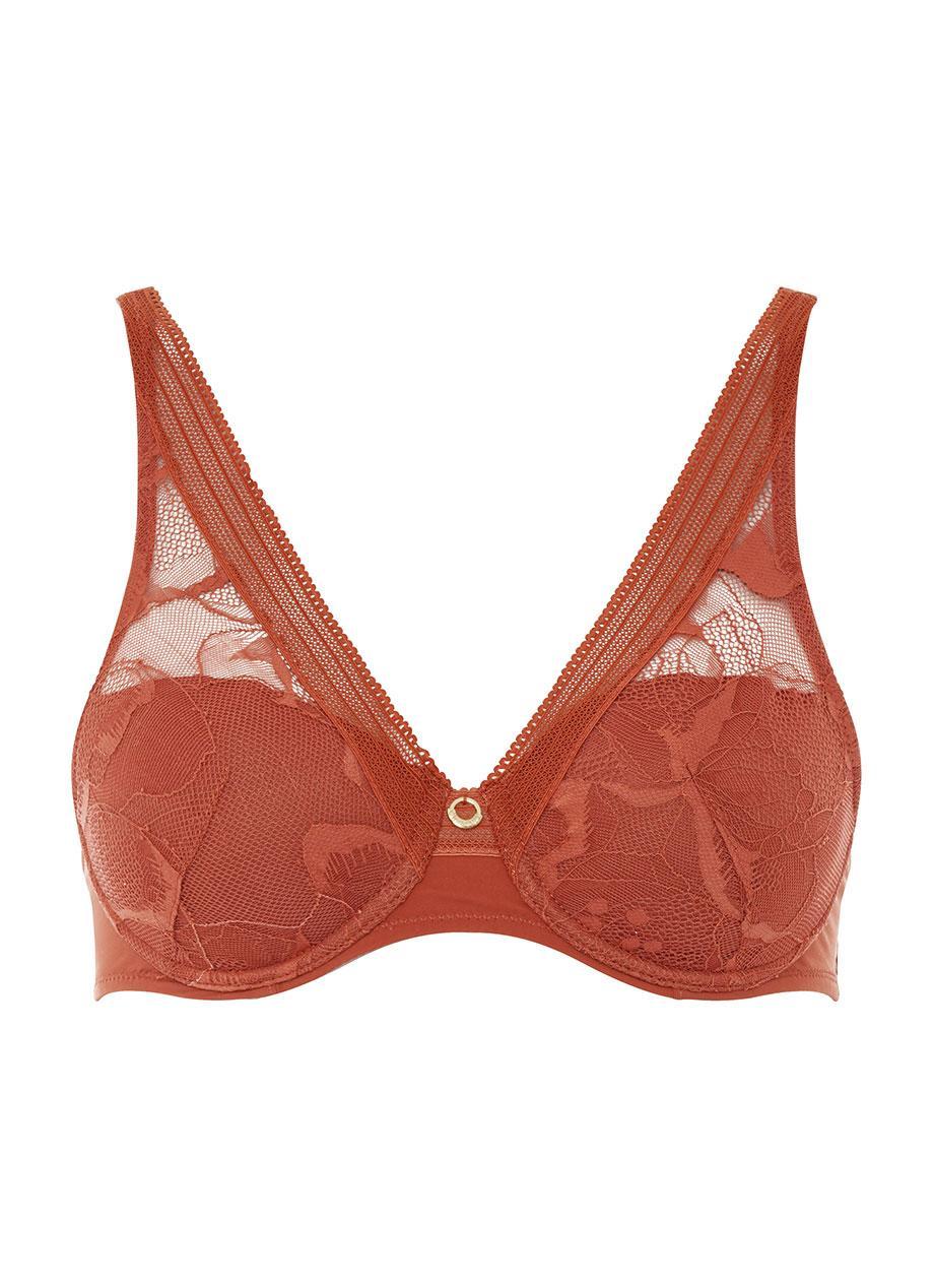 spacer plongeant Orange écureuil TRUE LACE Chantelle