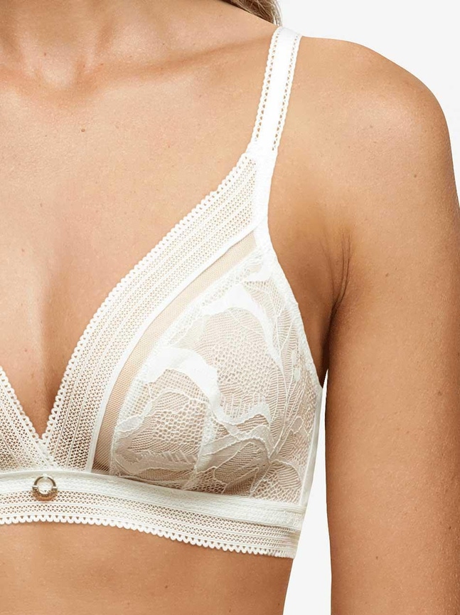 Soutien-gorge sans armature triangle True Lace Chantelle