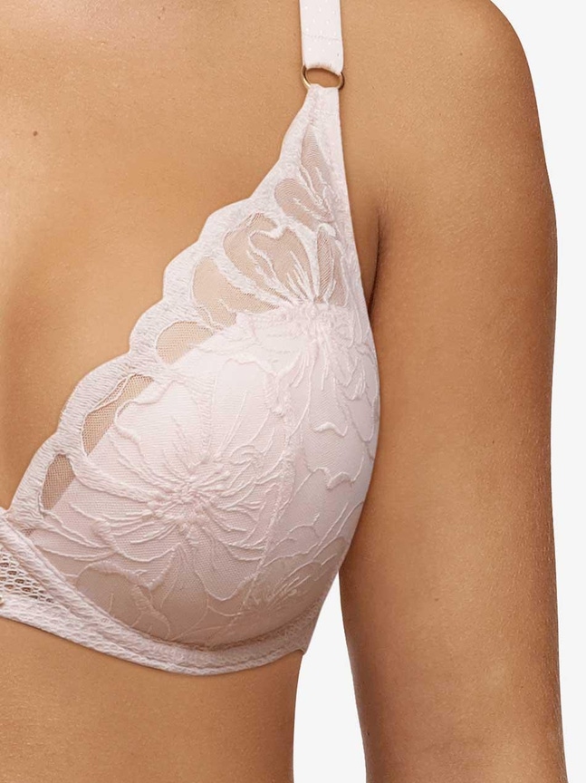 Soutien-gorge coques plongeant Fleurs Chantelle