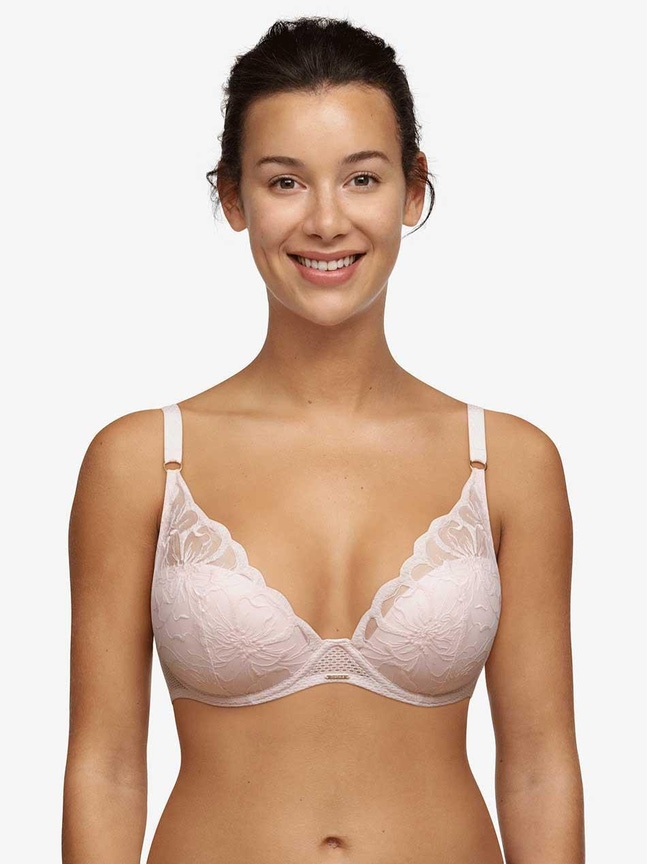Soutien-gorge coques plongeant Fleurs Chantelle