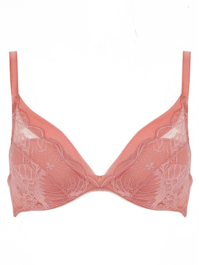 Soutien-gorge coques plongeant Midnight Flowers Chantelle