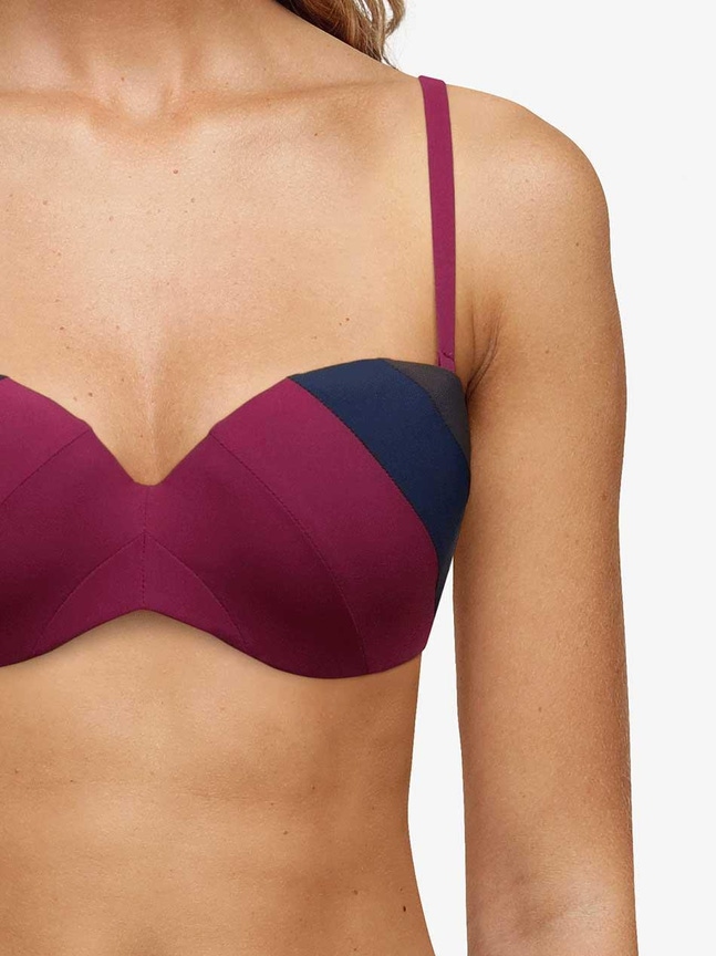 Soutien-gorge bandeau coques Ultramarine Chantelle