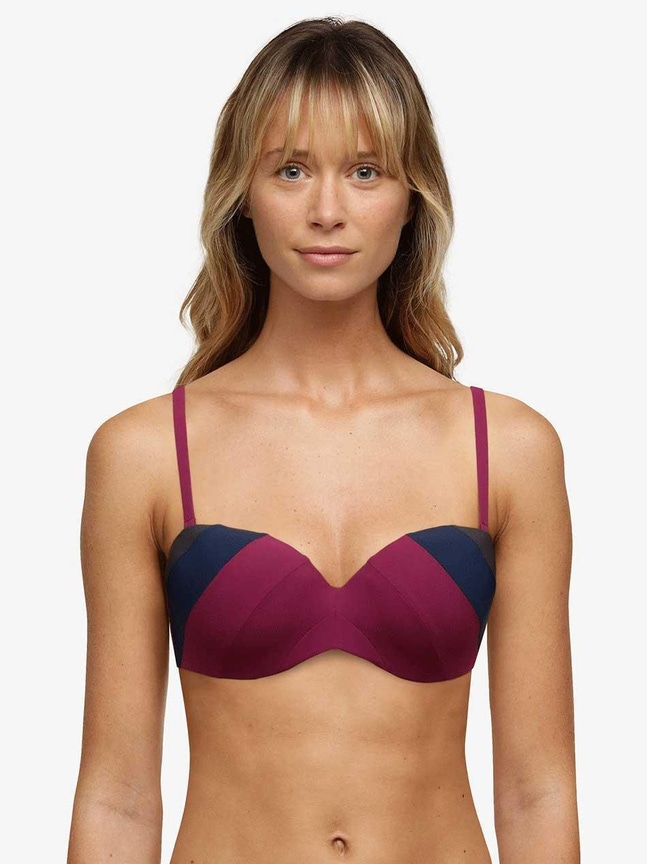 Soutien-gorge bandeau coques Ultramarine Chantelle