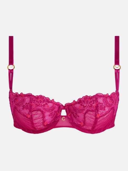 Soutien-gorge Chantelle Montaigne 90F (75F EU) - Blanc Et Jaune - Neuf Avec étiquettes