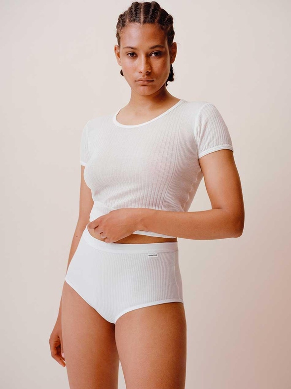 Chantelle | Cotton Comfort - Culotte taille haute