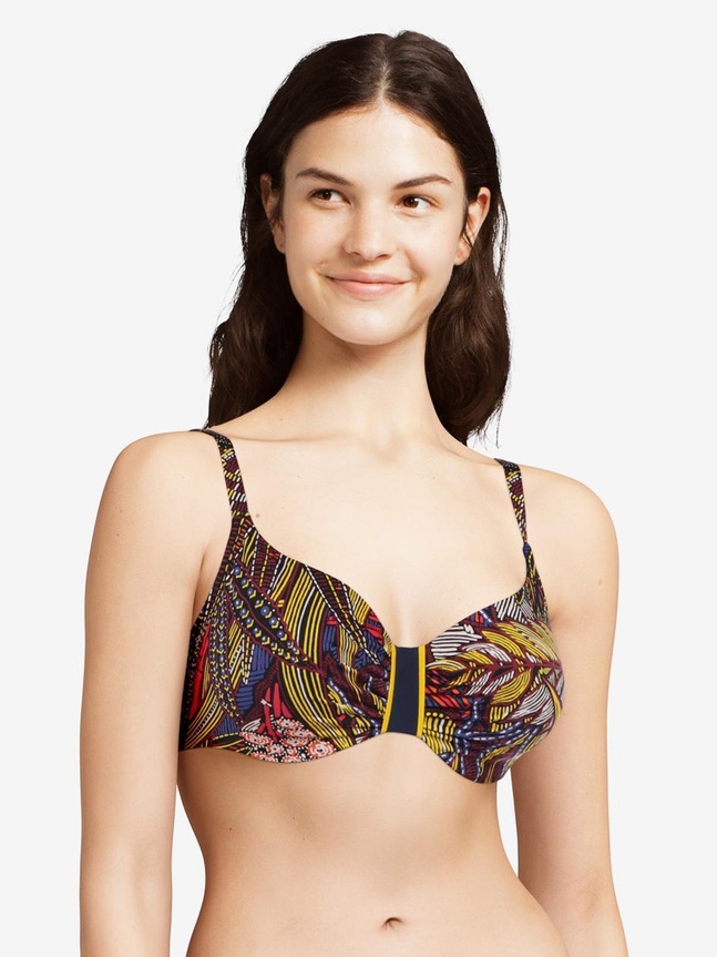 Soutien-gorge armaturé enveloppant Ethnic Chantelle