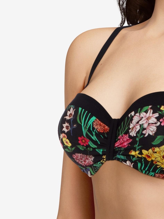 Soutien-gorge bandeau armaturé Flowers Chantelle