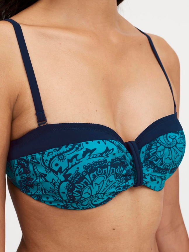 Soutien-gorge bandeau bretelles amovibles Flowers Chantelle